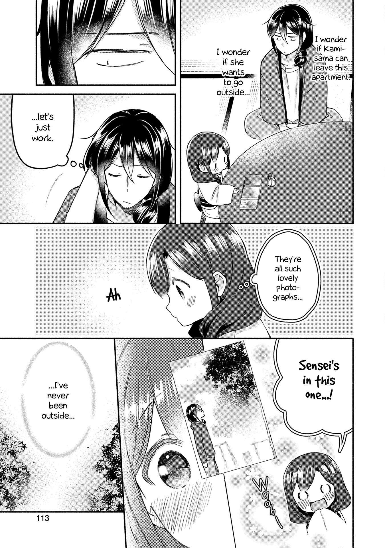 Mangaka-sensei to Zashiki Warashi Chapter 14 page 13 - Chapter 14