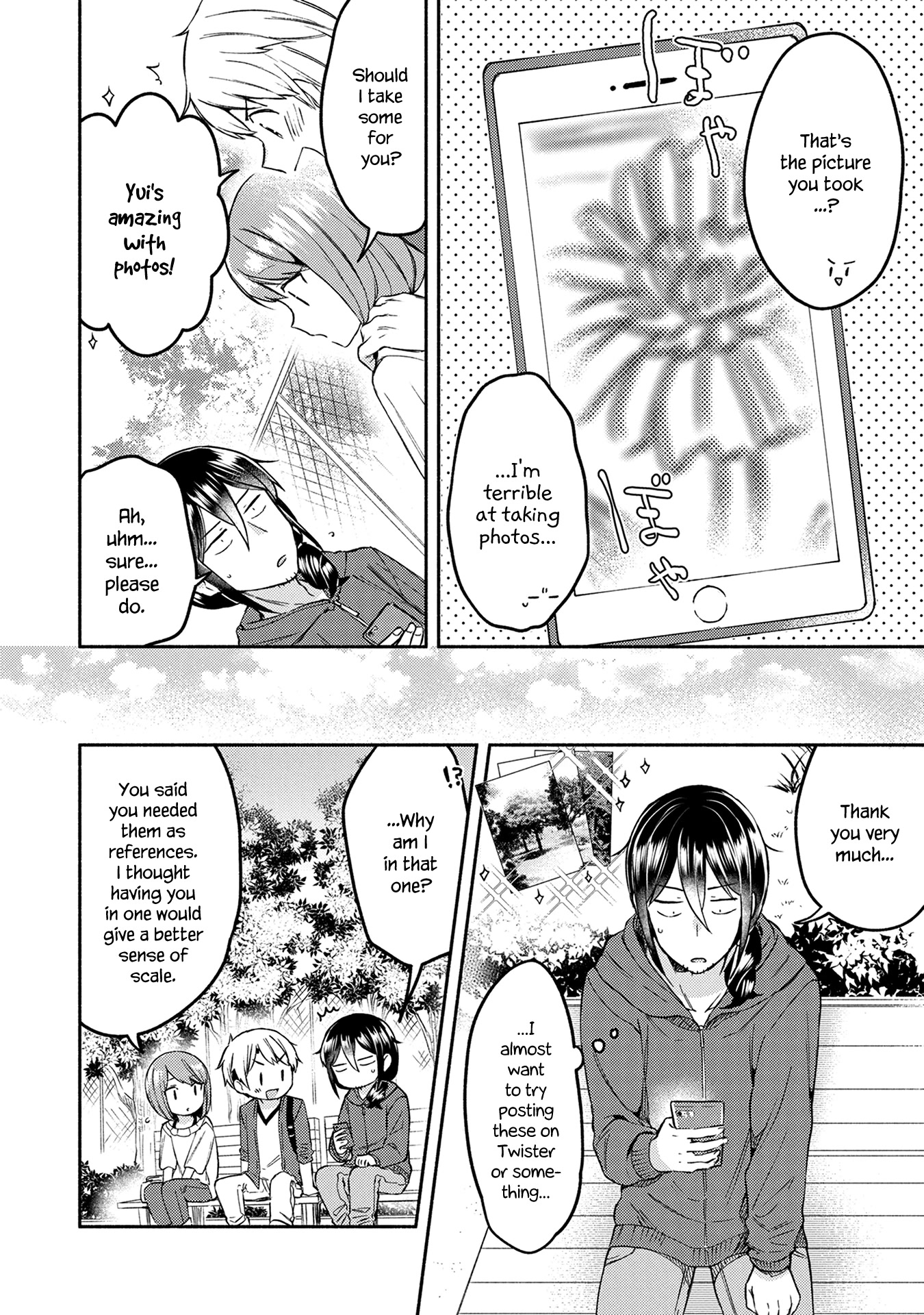 Mangaka-sensei to Zashiki Warashi Chapter 14 page 8 - Chapter 14