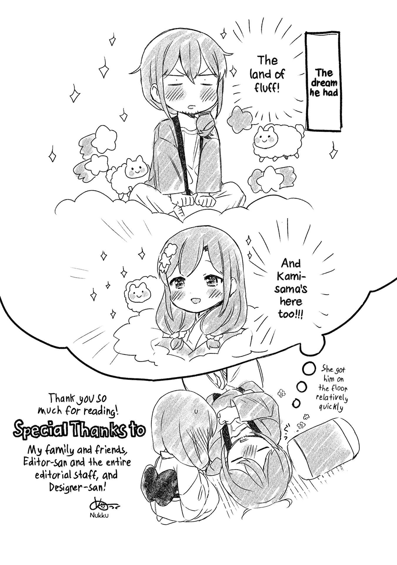 Mangaka-sensei to Zashiki Warashi Chapter 15.9 page 9 - Chapter 15.9: Volume 2 Omake