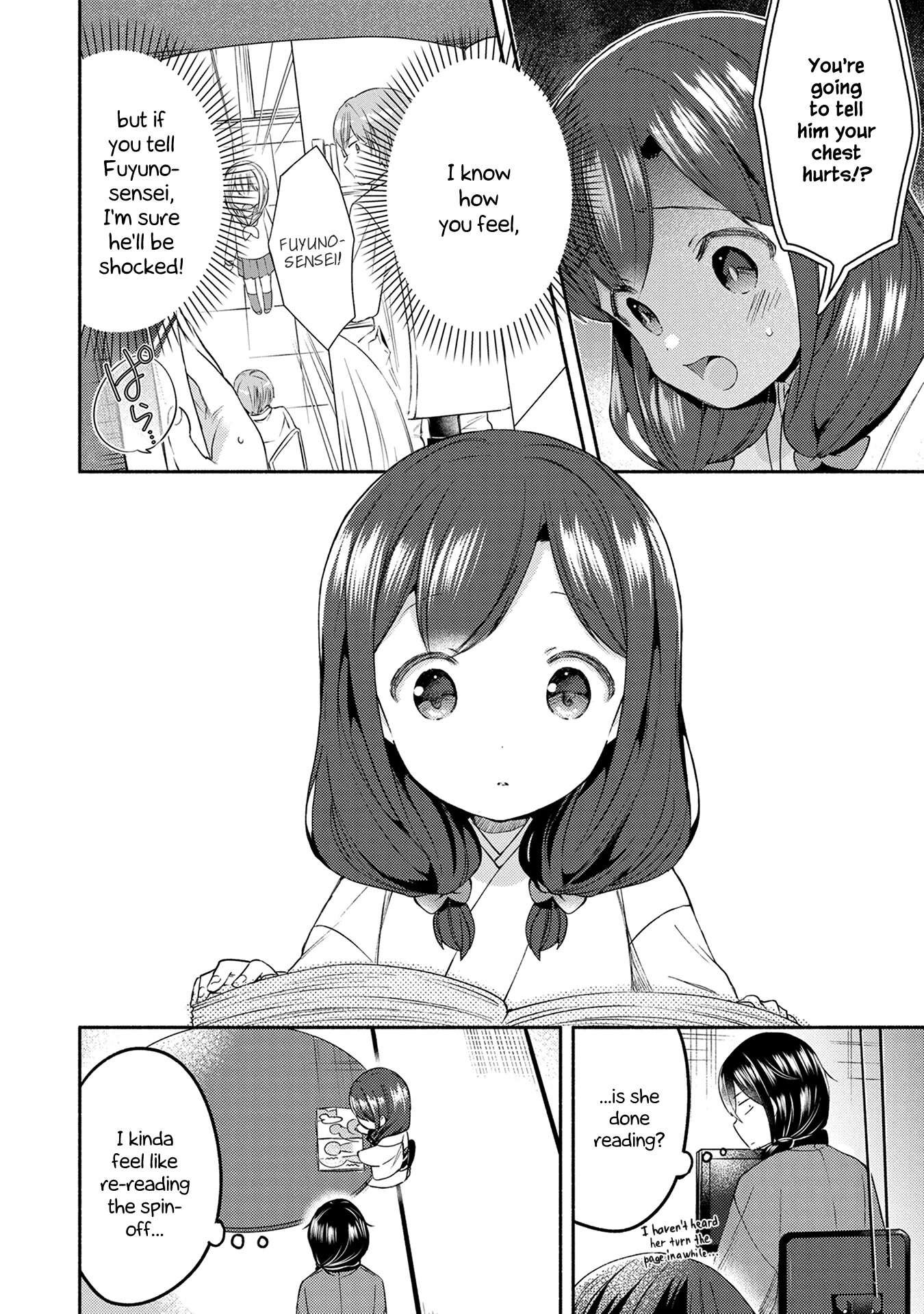 Mangaka-sensei to Zashiki Warashi Chapter 15 page 12 - Chapter 15