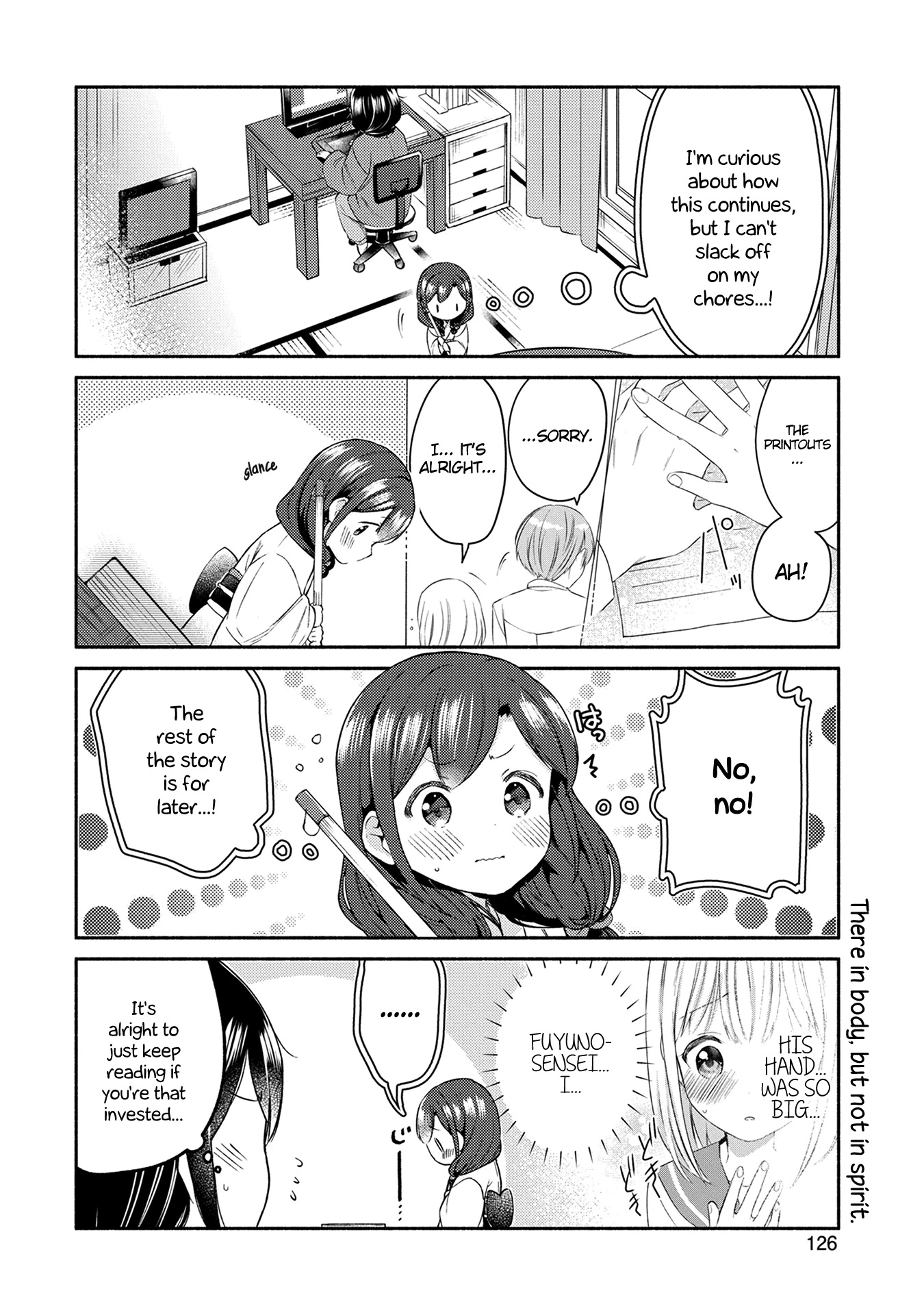 Mangaka-sensei to Zashiki Warashi Chapter 15 page 8 - Chapter 15