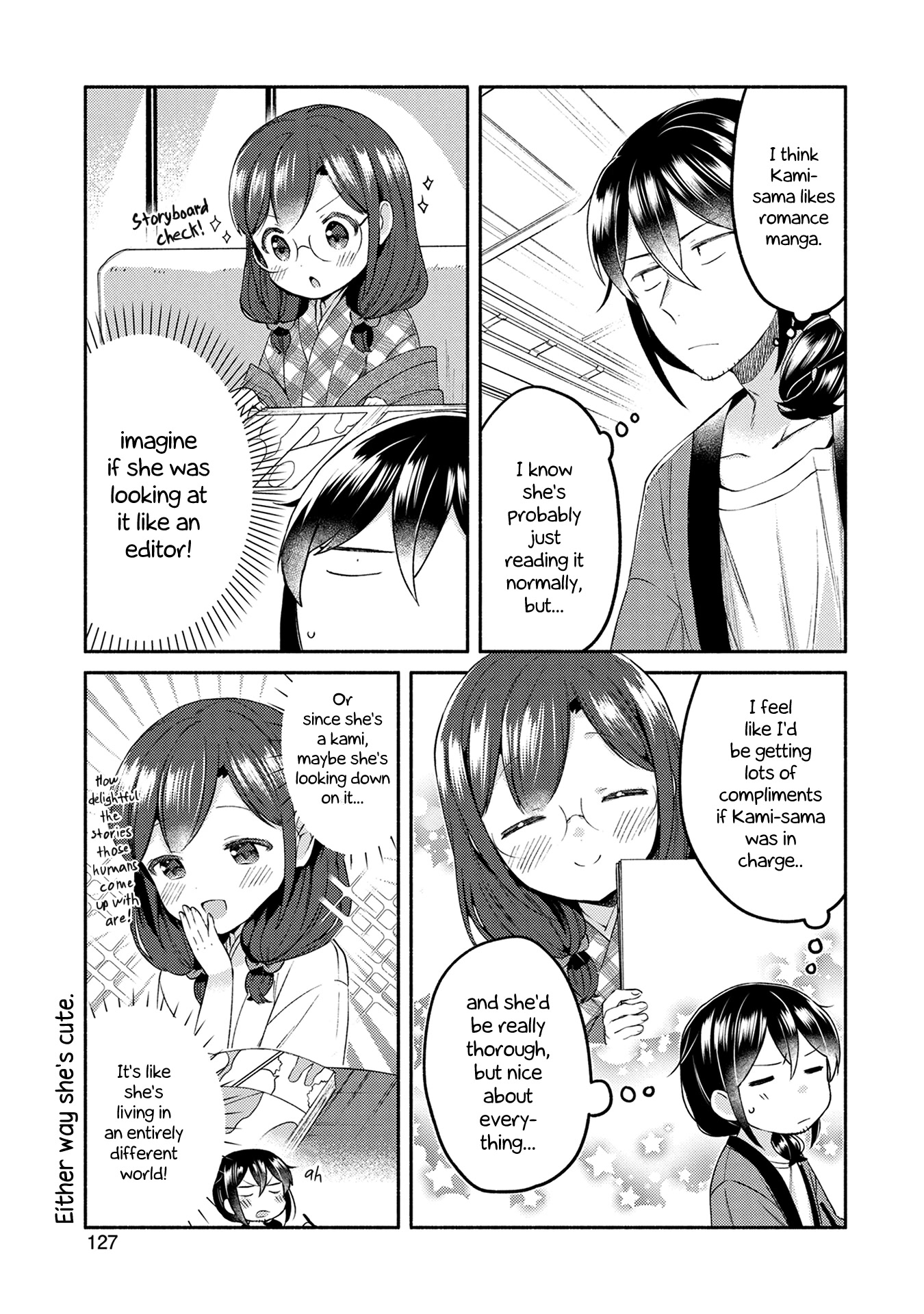 Mangaka-sensei to Zashiki Warashi Chapter 15 page 9 - Chapter 15