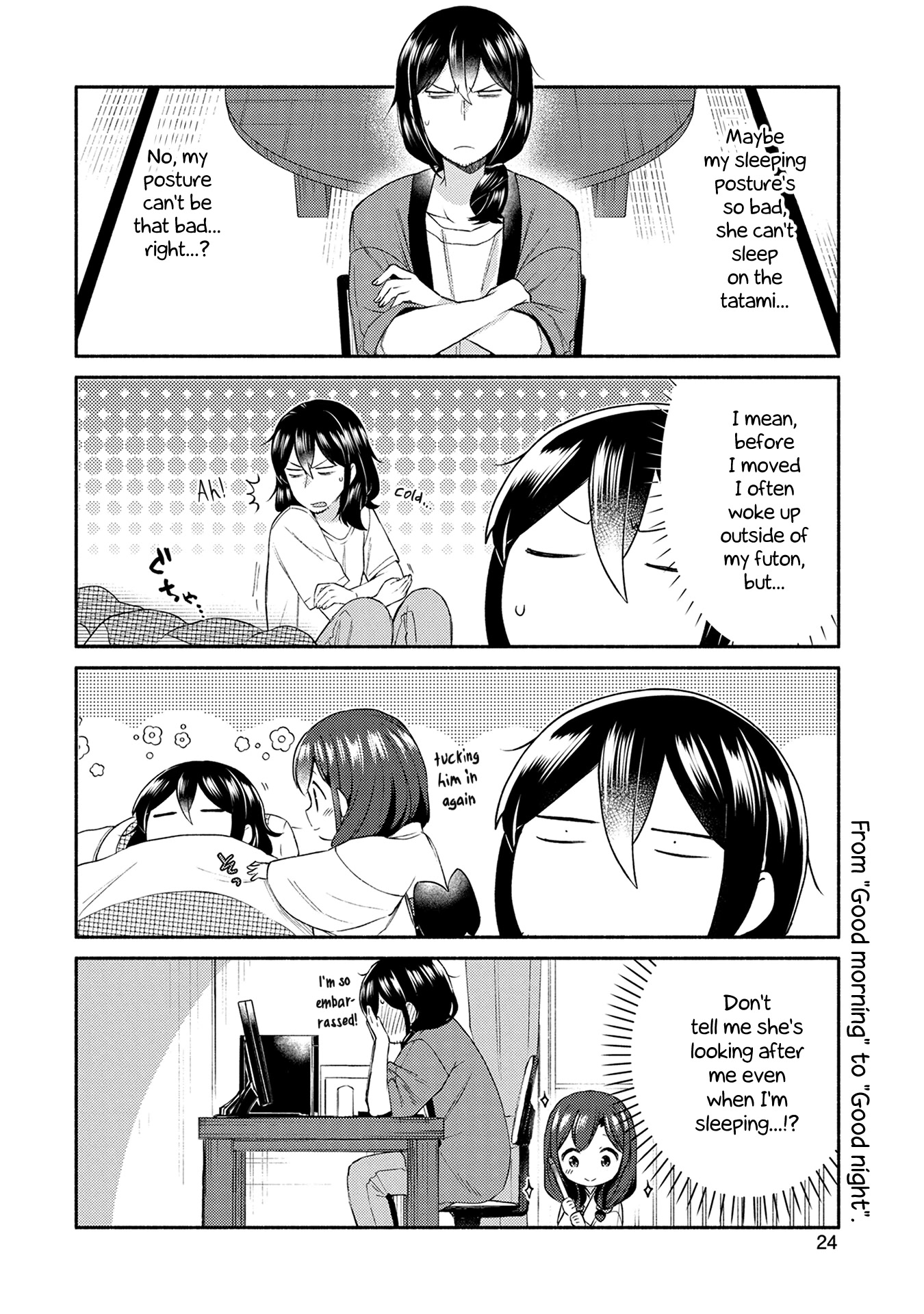 Mangaka-sensei to Zashiki Warashi Chapter 17 page 4 - Chapter 17