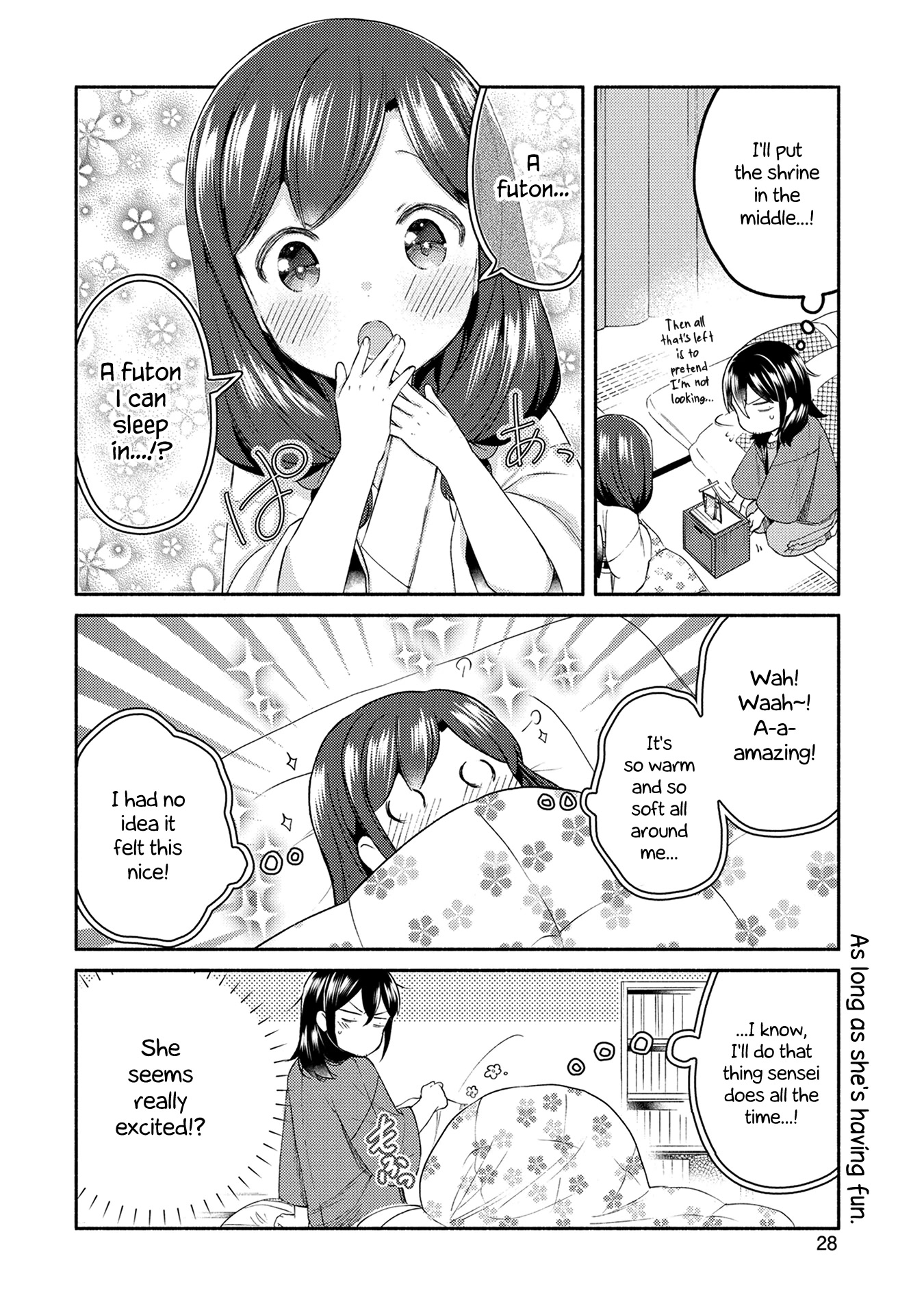 Mangaka-sensei to Zashiki Warashi Chapter 17 page 8 - Chapter 17