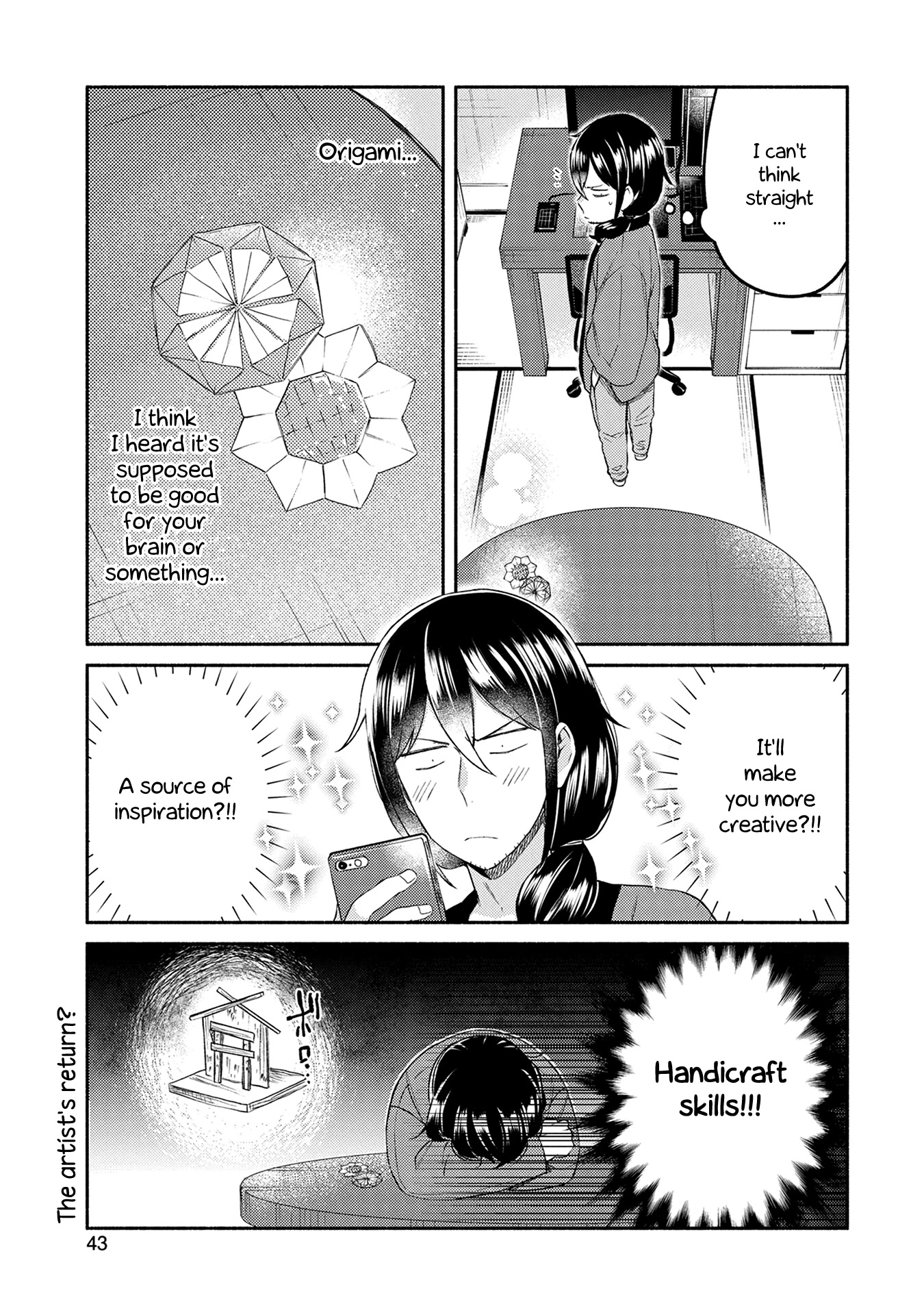 Mangaka-sensei to Zashiki Warashi Chapter 18 page 5 - Chapter 18