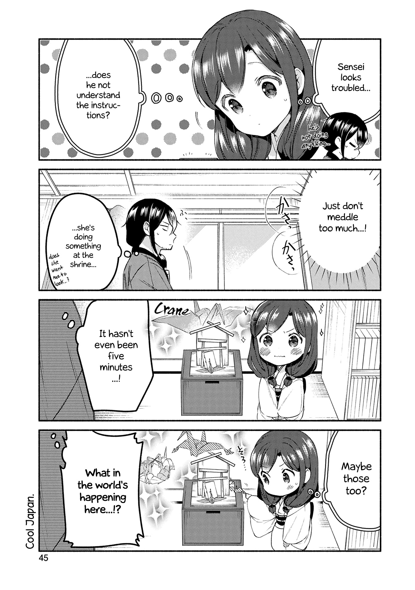 Mangaka-sensei to Zashiki Warashi Chapter 18 page 7 - Chapter 18