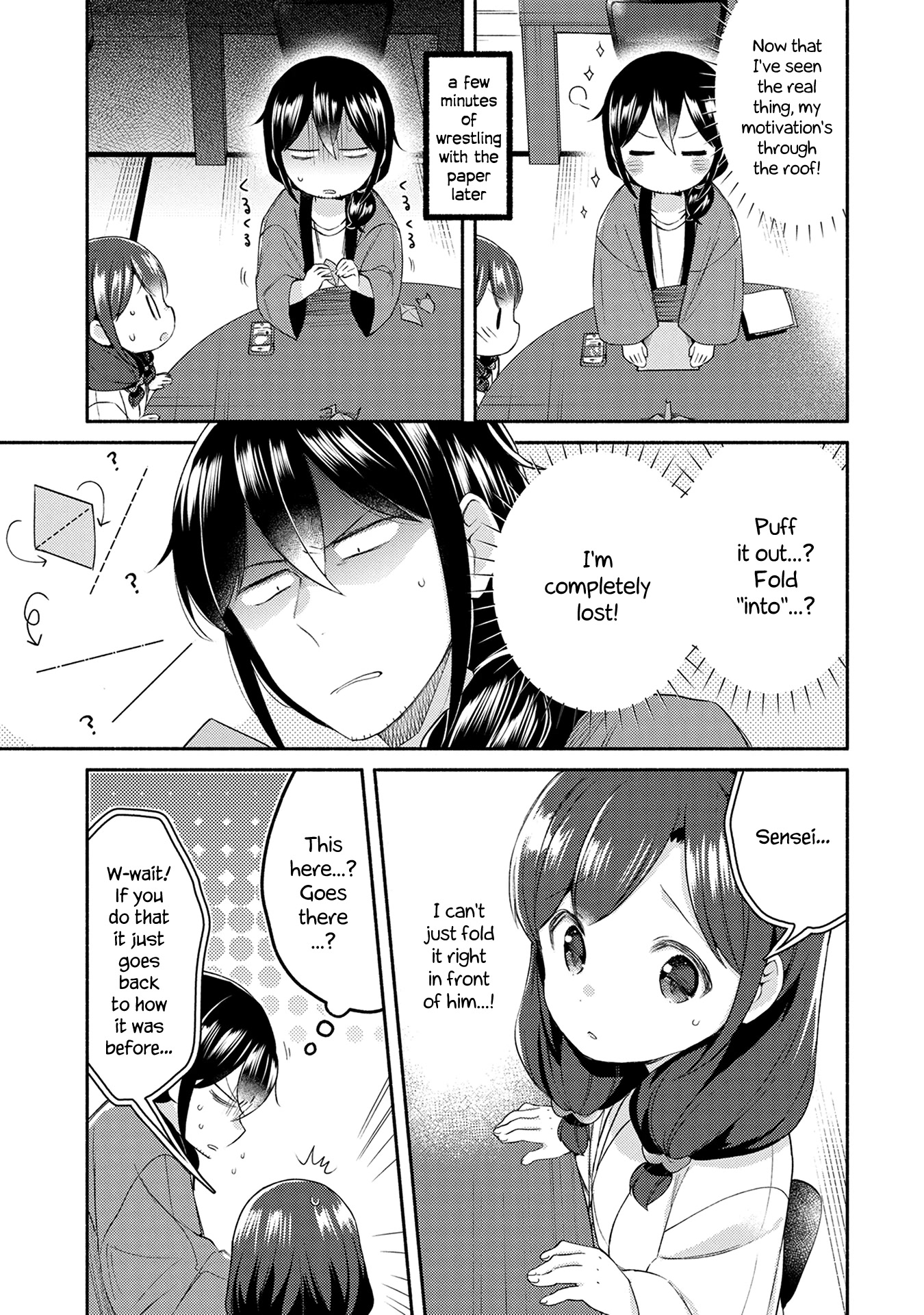 Mangaka-sensei to Zashiki Warashi Chapter 18 page 9 - Chapter 18