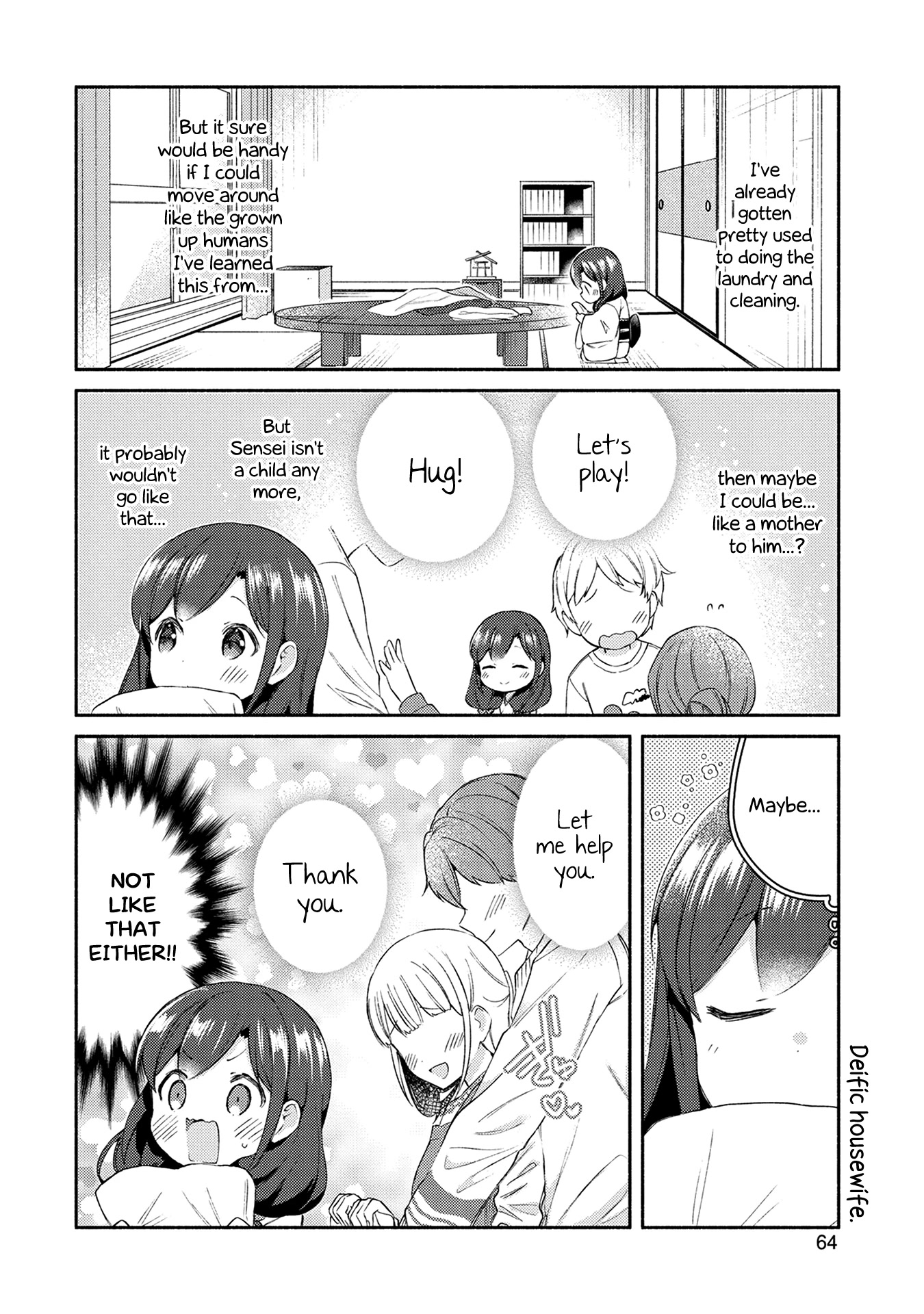 Mangaka-sensei to Zashiki Warashi Chapter 19 page 8 - Chapter 19