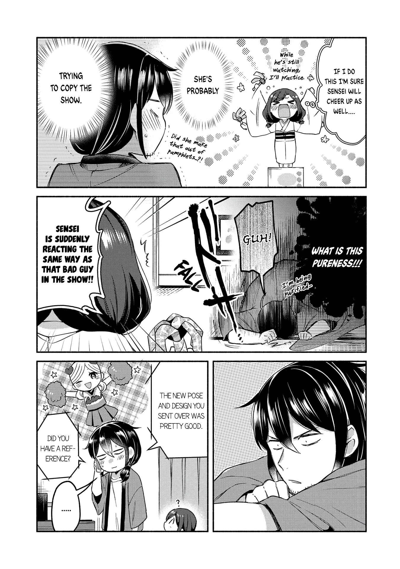 Mangaka-sensei to Zashiki Warashi Chapter 2 page 13 - Chapter 2