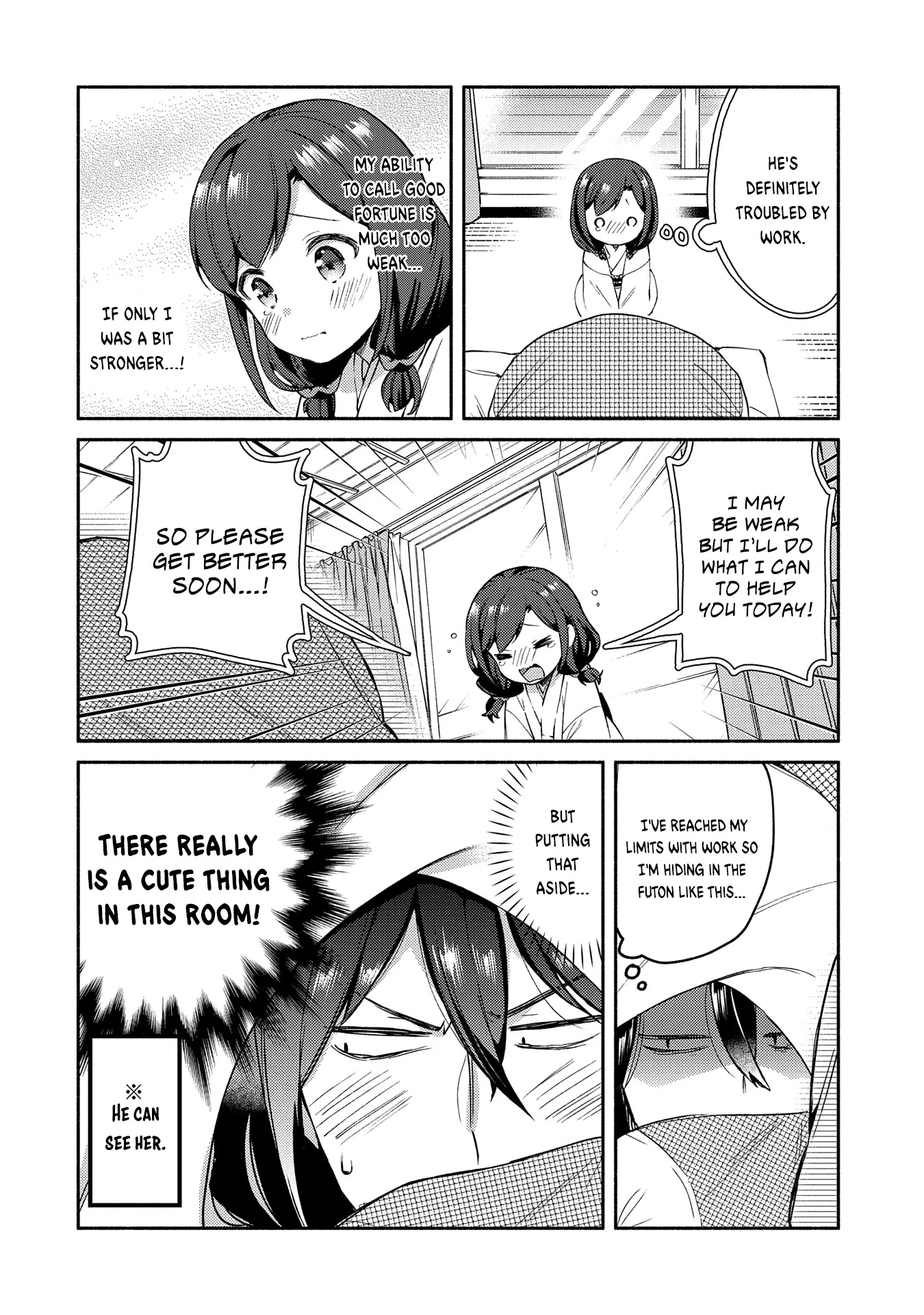 Mangaka-sensei to Zashiki Warashi Chapter 2 page 2 - Chapter 2