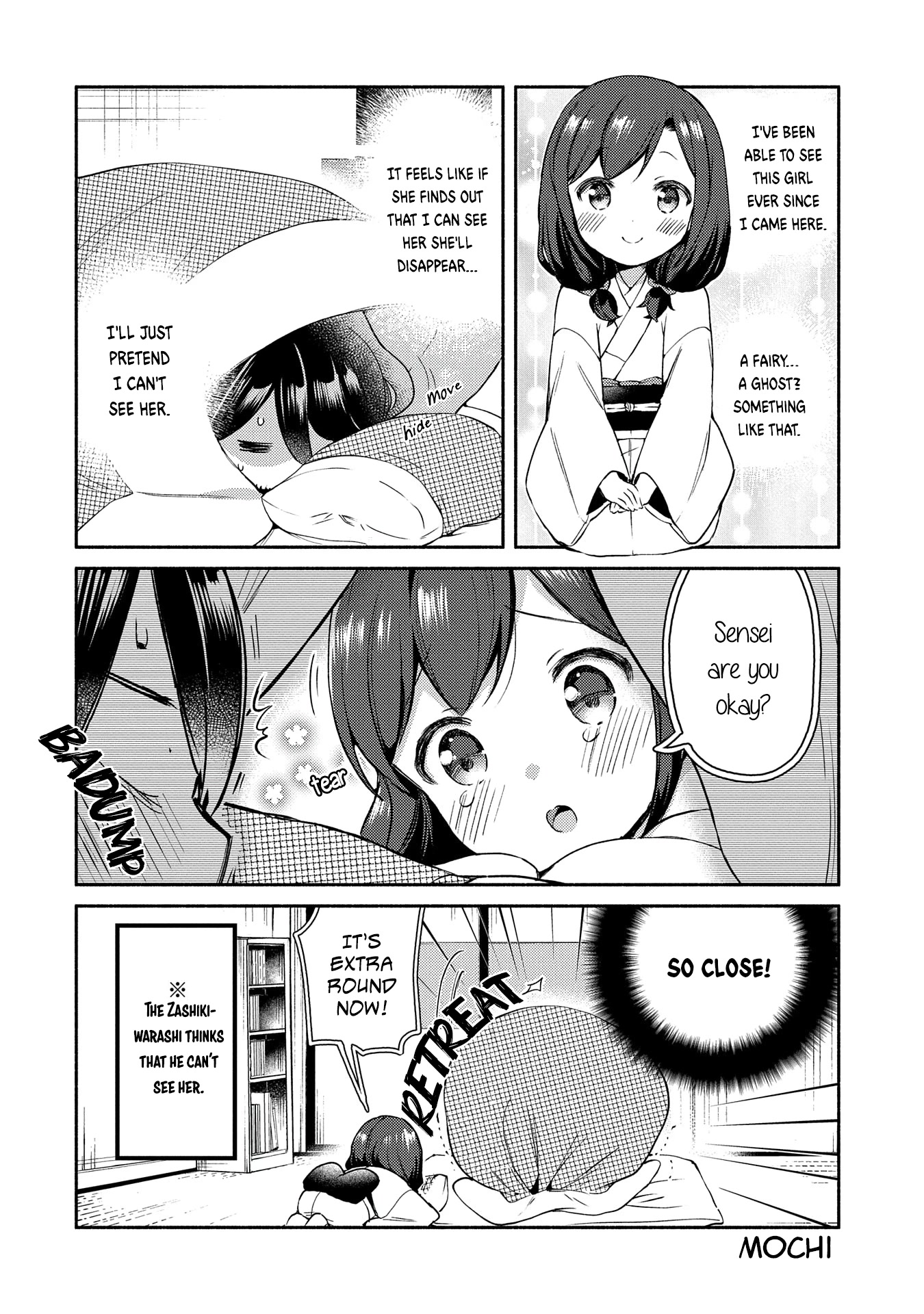 Mangaka-sensei to Zashiki Warashi Chapter 2 page 4 - Chapter 2