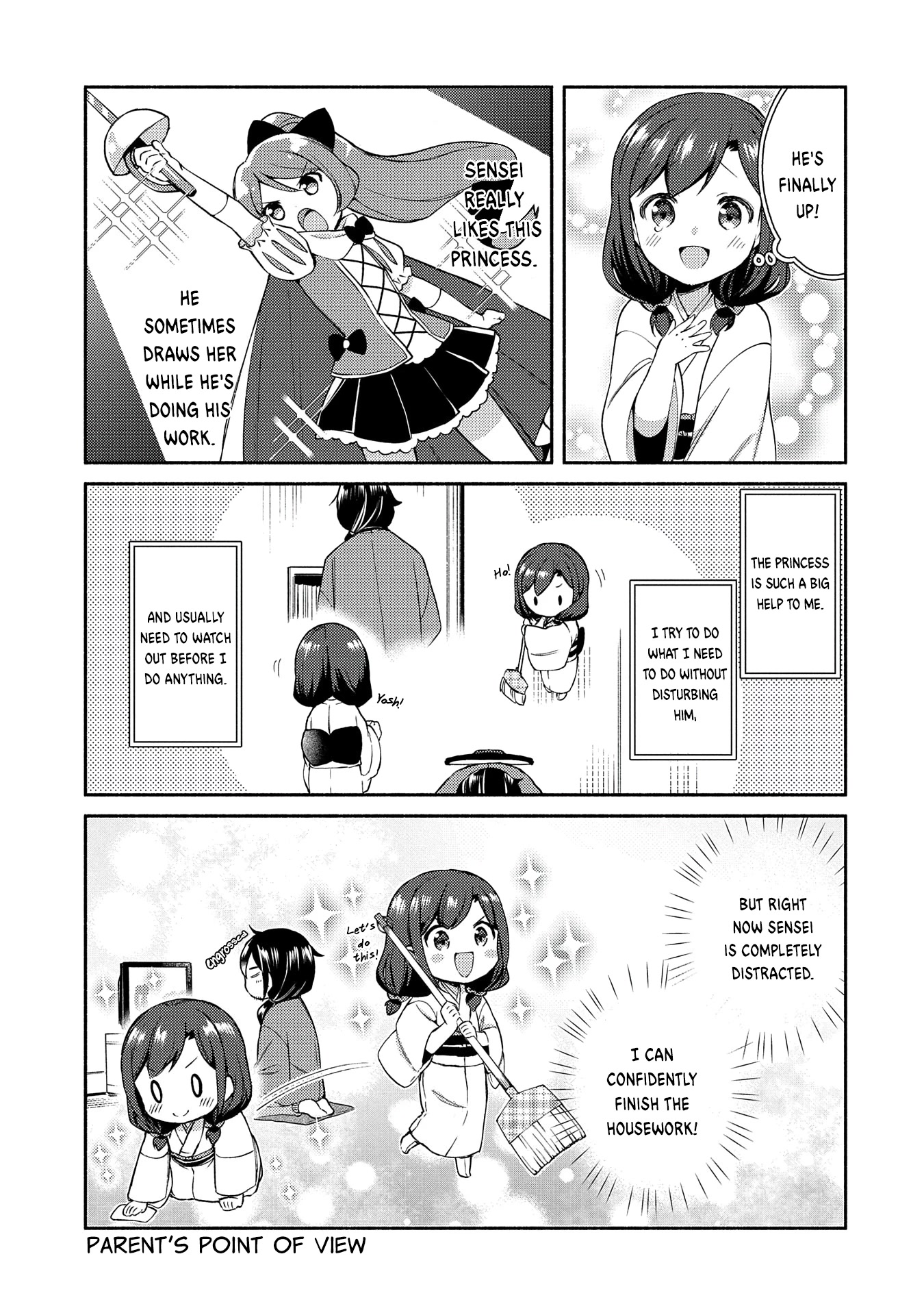 Mangaka-sensei to Zashiki Warashi Chapter 2 page 7 - Chapter 2