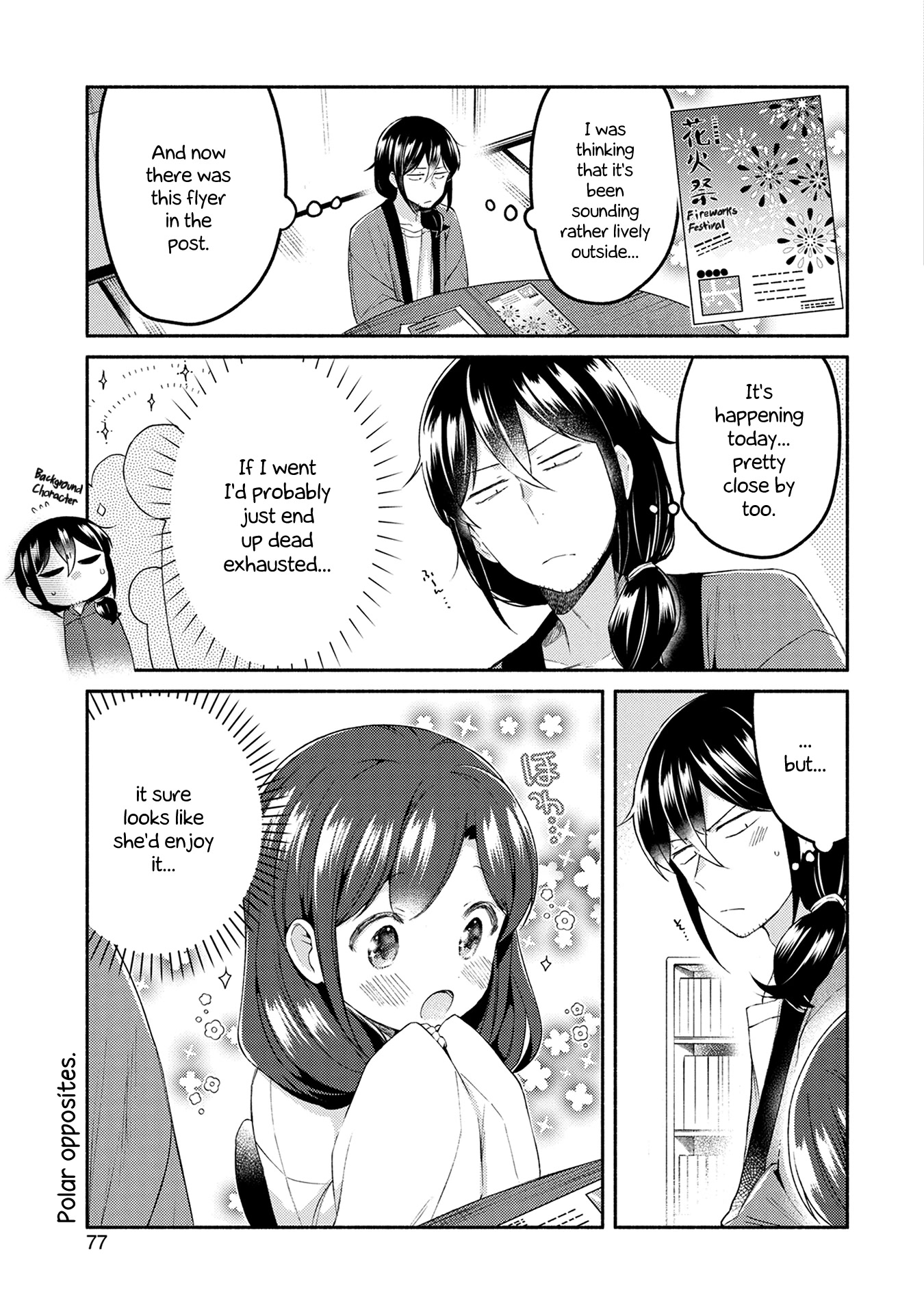 Mangaka-sensei to Zashiki Warashi Chapter 20 page 3 - Chapter 20