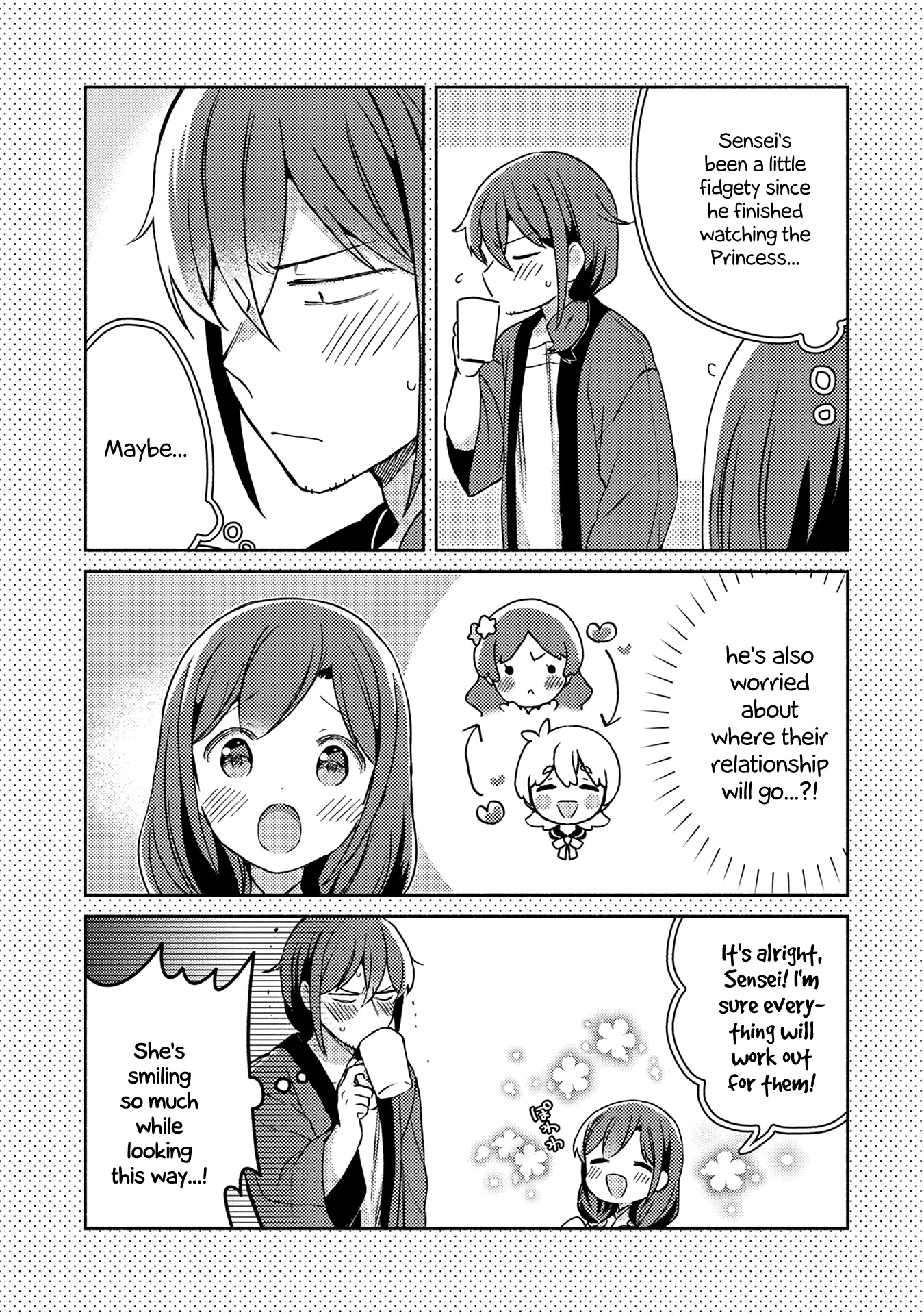 Mangaka-sensei to Zashiki Warashi Chapter 21 page 17 - Chapter 21