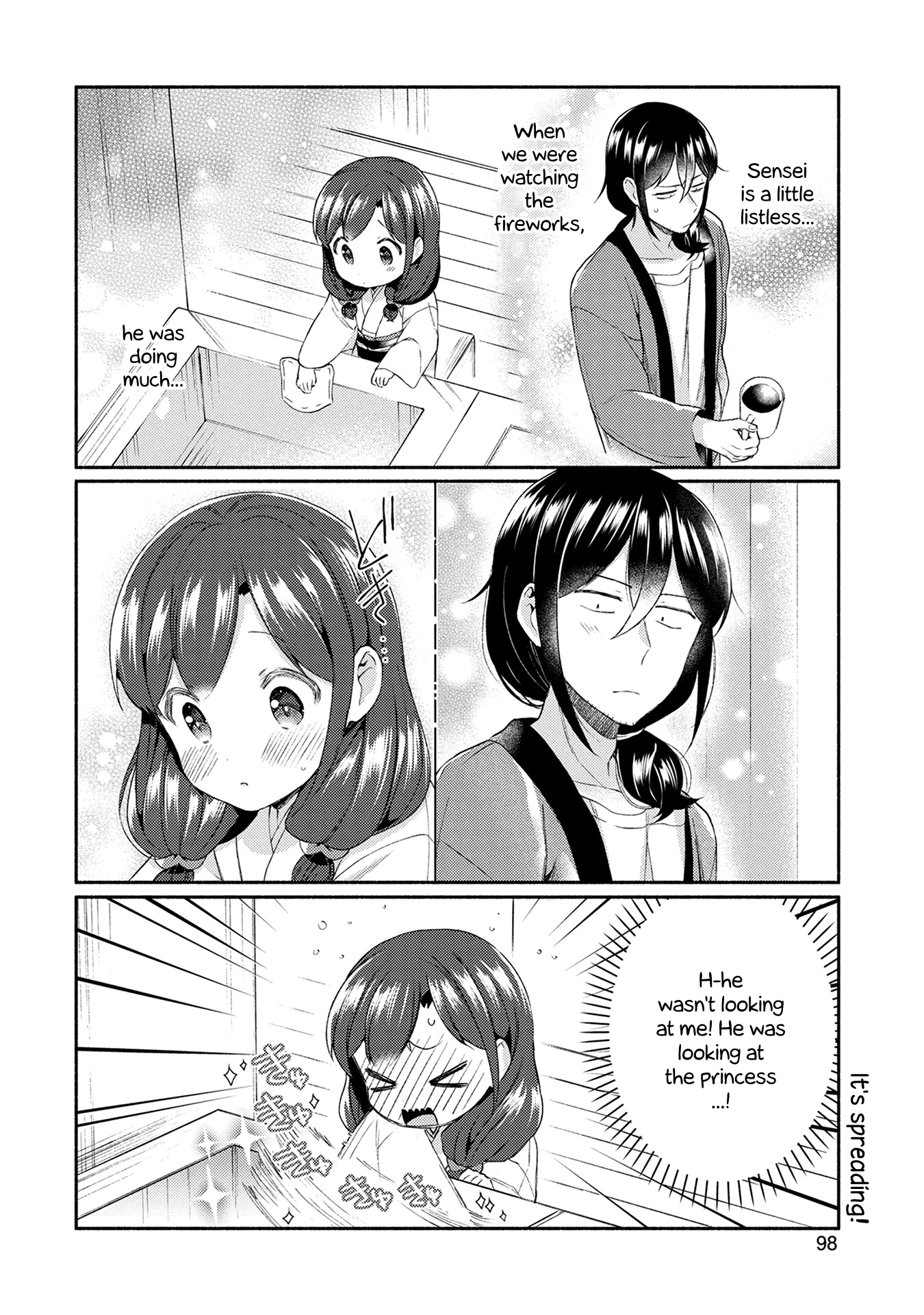 Mangaka-sensei to Zashiki Warashi Chapter 21 page 6 - Chapter 21
