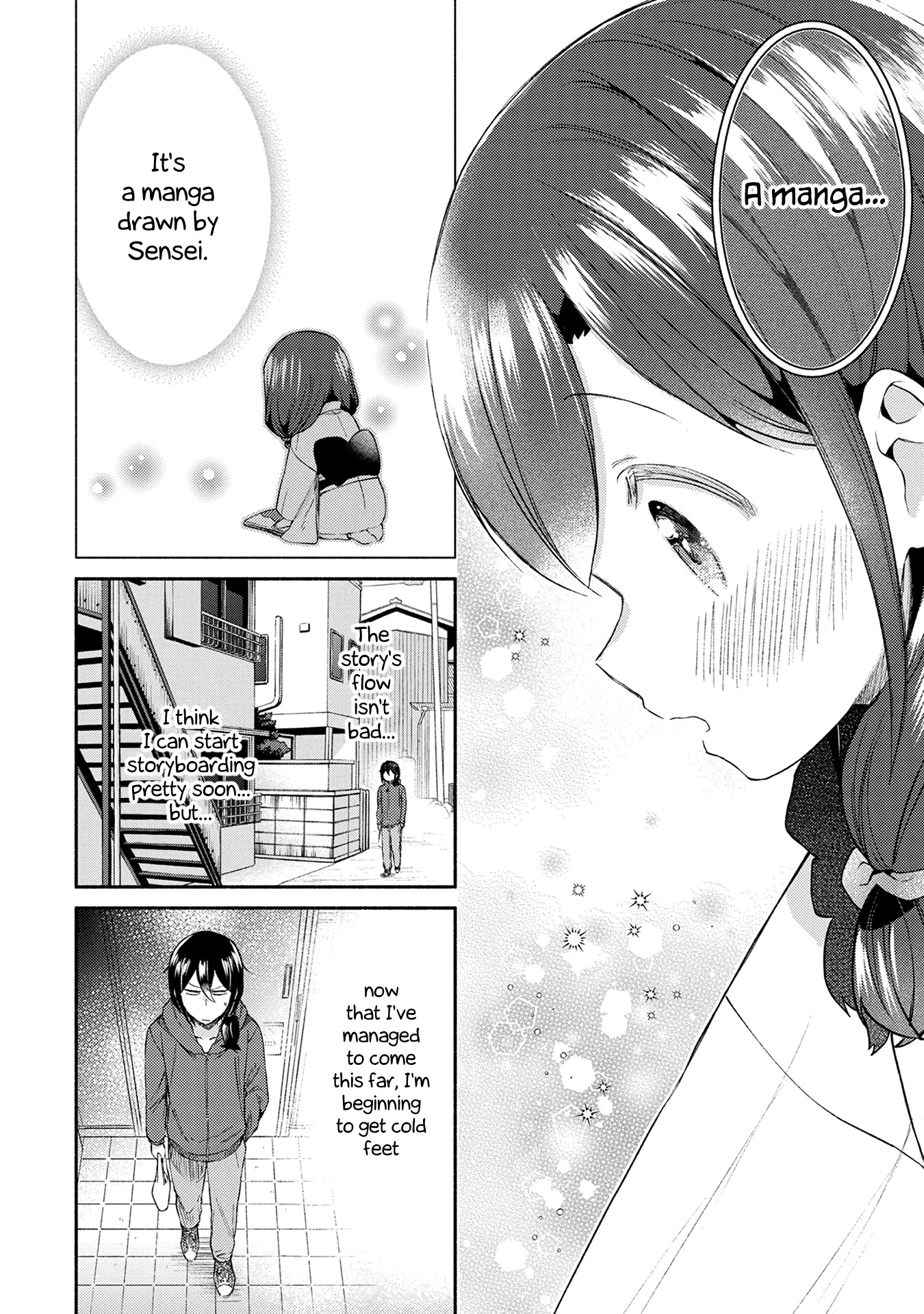 Mangaka-sensei to Zashiki Warashi Chapter 22 page 10 - Chapter 22