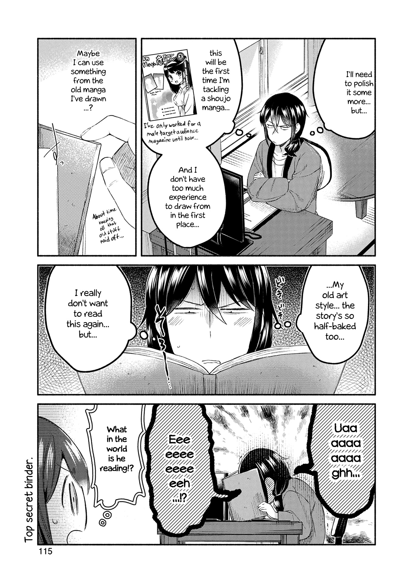Mangaka-sensei to Zashiki Warashi Chapter 22 page 5 - Chapter 22