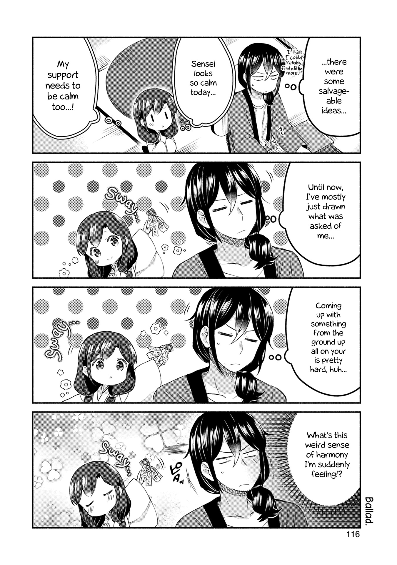 Mangaka-sensei to Zashiki Warashi Chapter 22 page 6 - Chapter 22