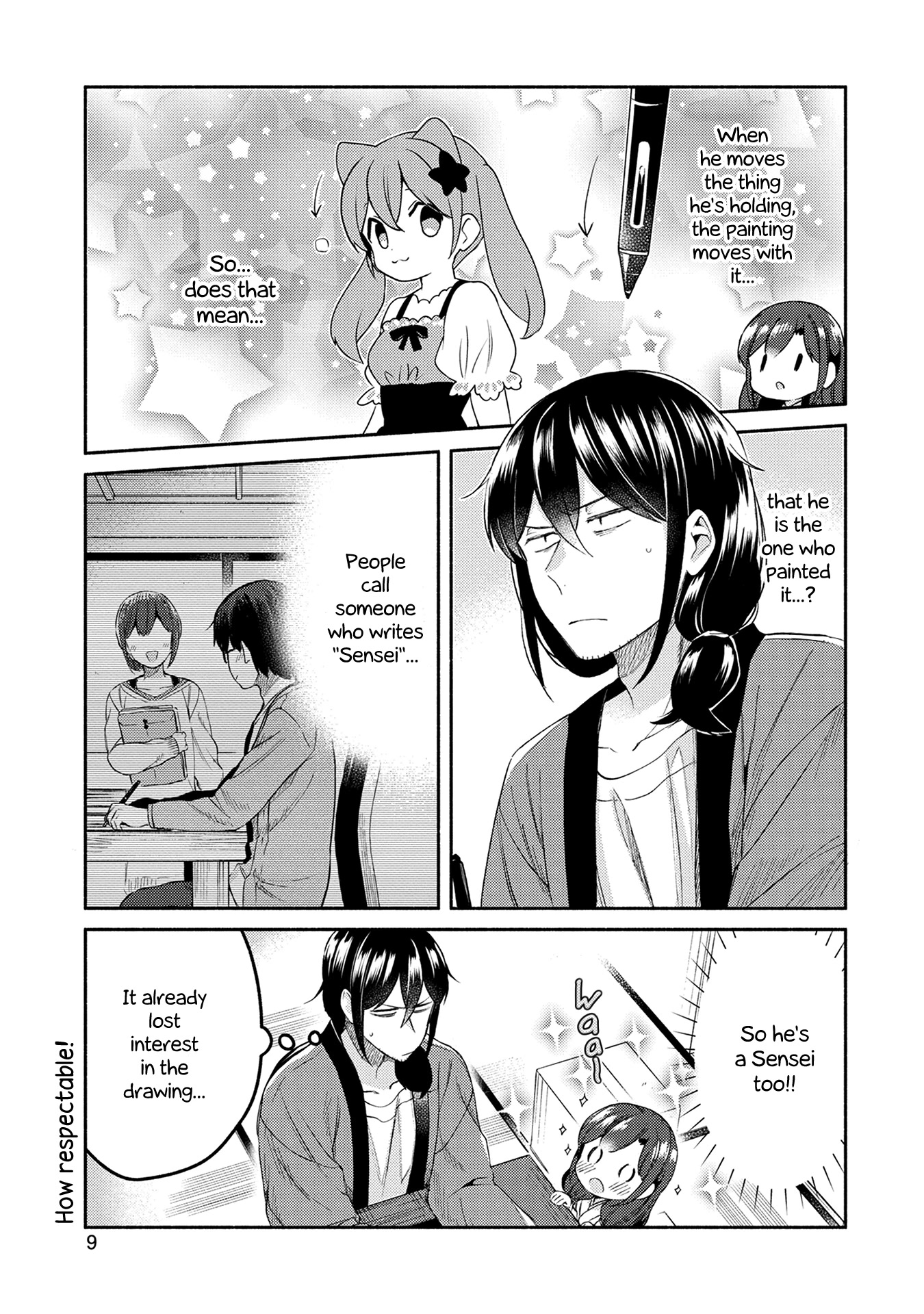 Mangaka-sensei to Zashiki Warashi Chapter 23 page 10 - Chapter 23