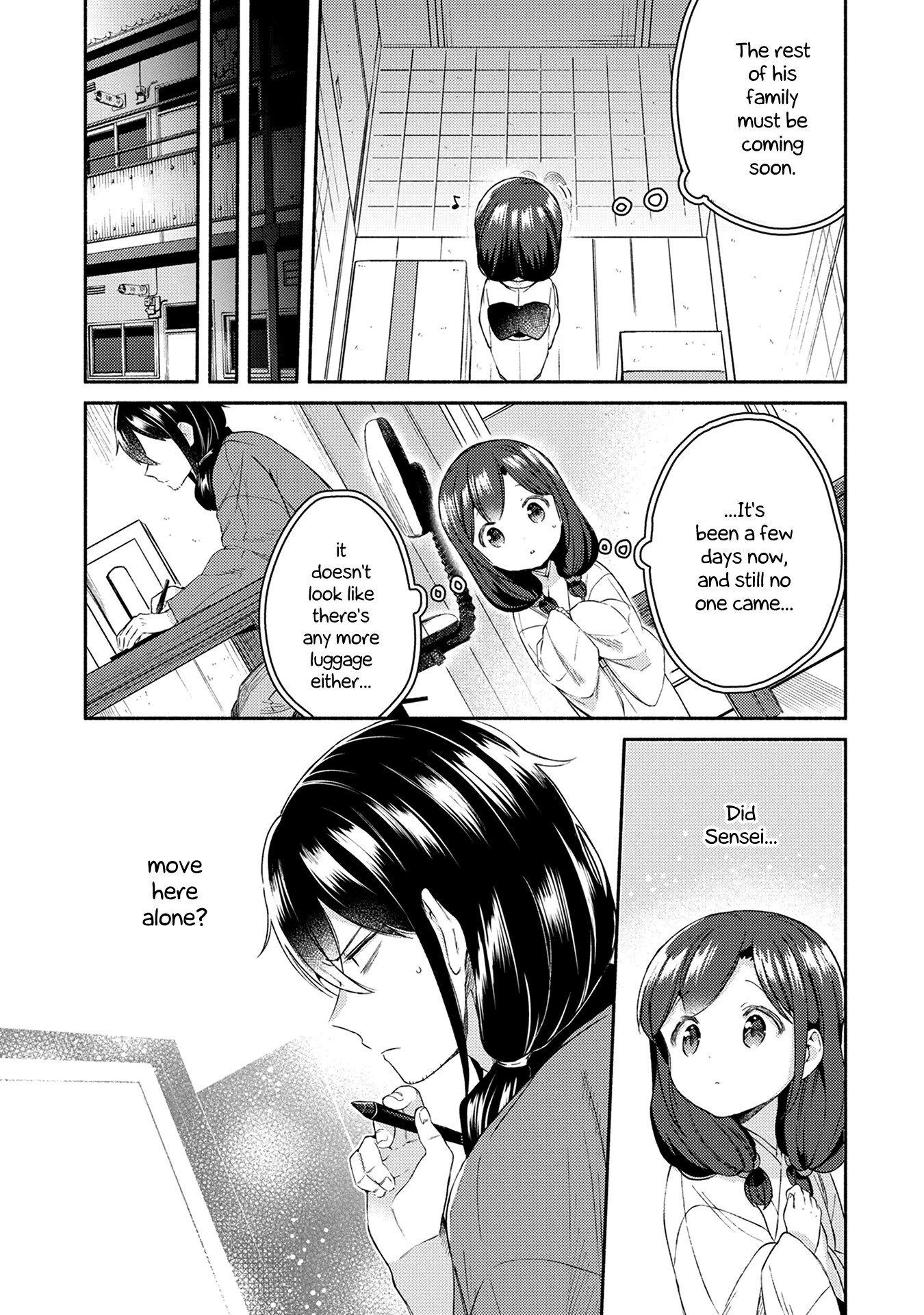 Mangaka-sensei to Zashiki Warashi Chapter 23 page 12 - Chapter 23