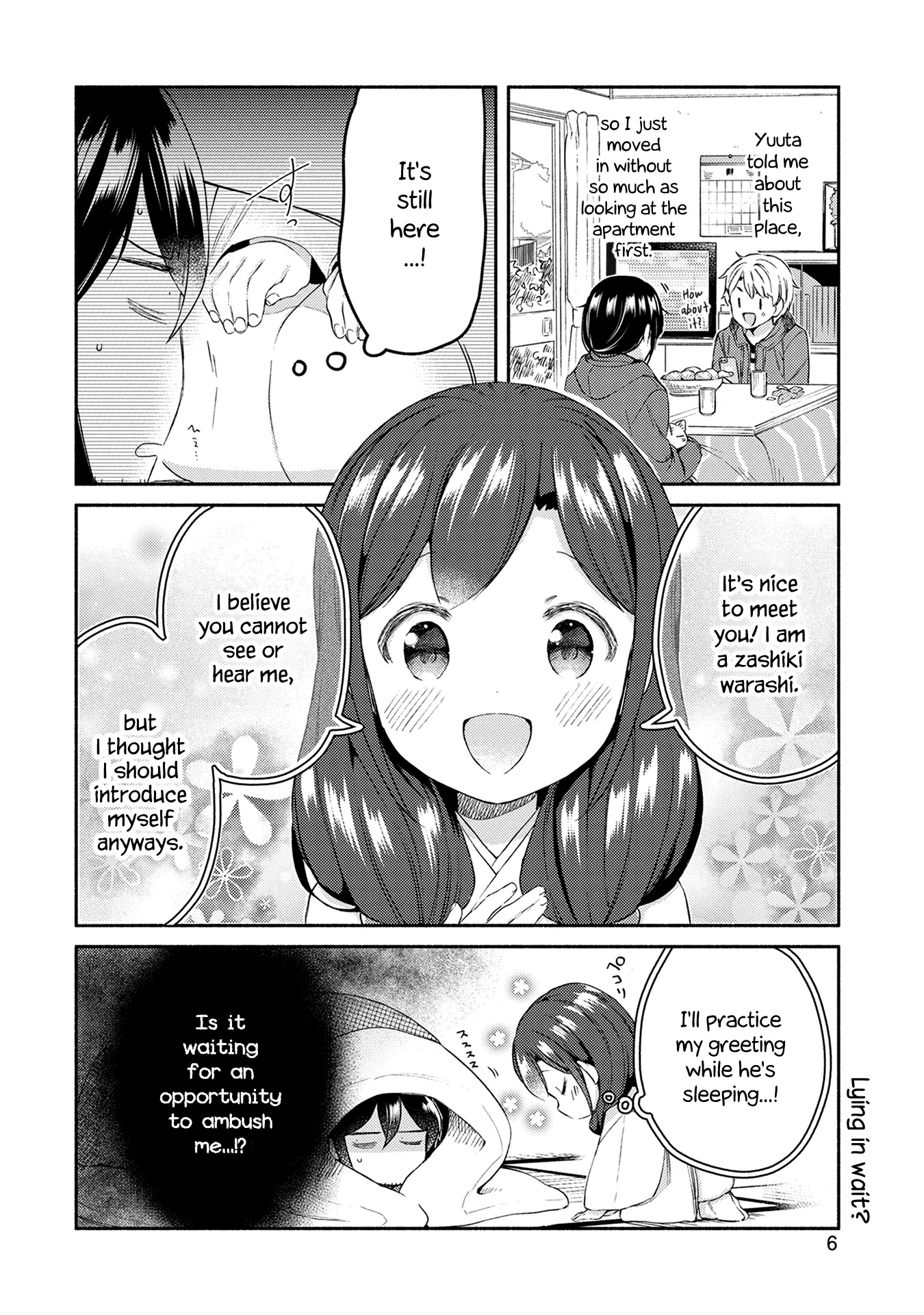 Mangaka-sensei to Zashiki Warashi Chapter 23 page 7 - Chapter 23