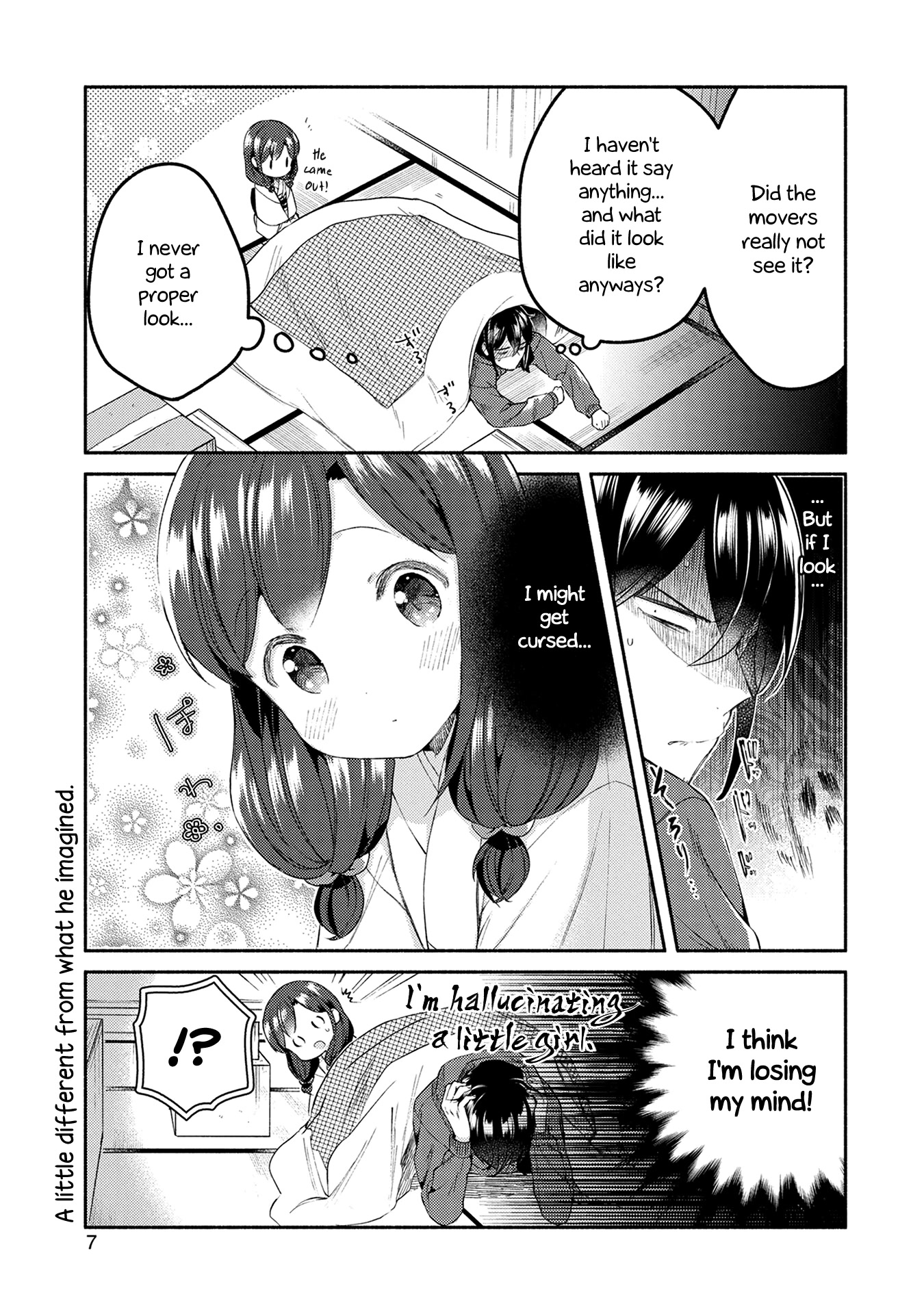 Mangaka-sensei to Zashiki Warashi Chapter 23 page 8 - Chapter 23