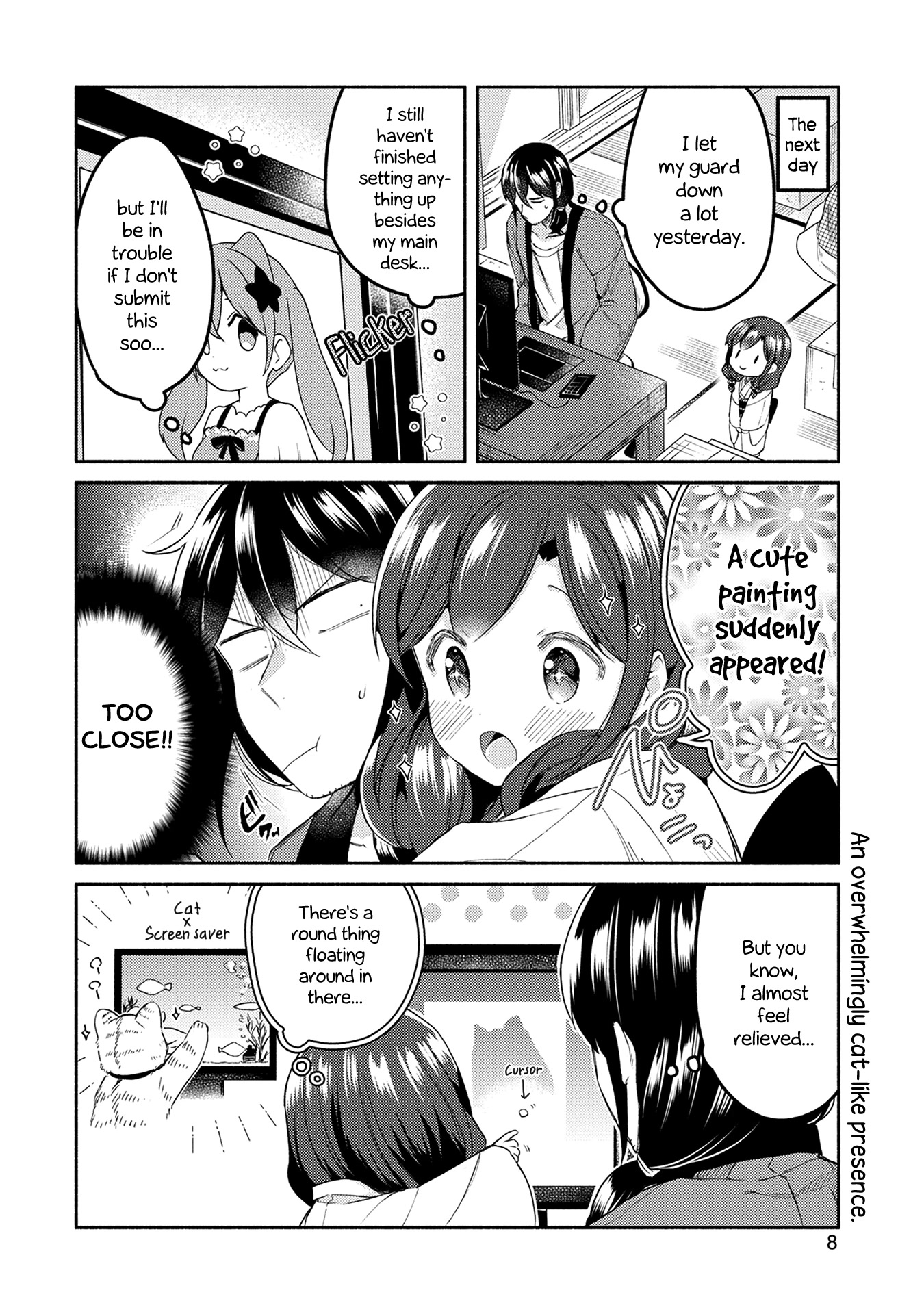 Mangaka-sensei to Zashiki Warashi Chapter 23 page 9 - Chapter 23