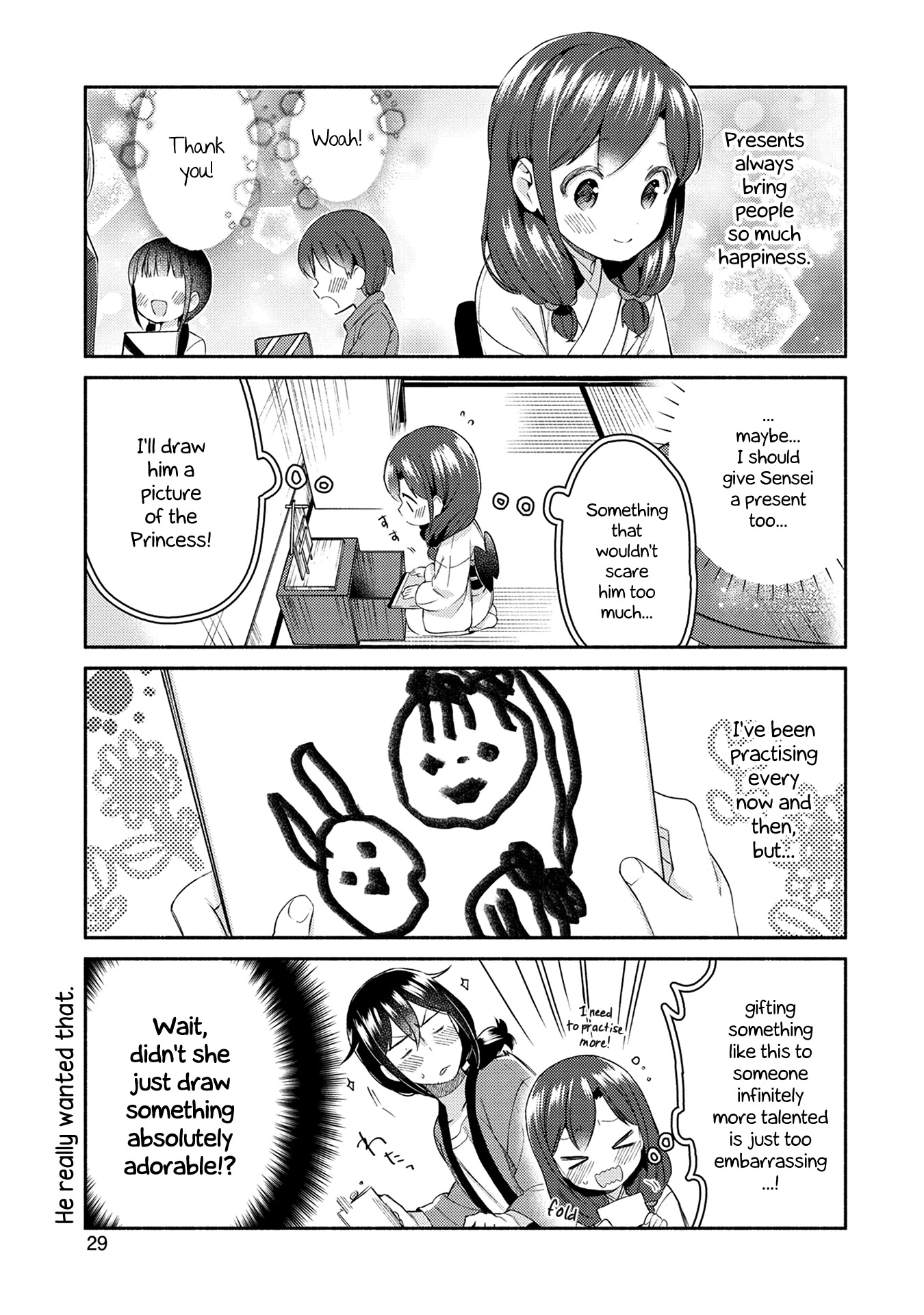 Mangaka-sensei to Zashiki Warashi Chapter 24 page 5 - Chapter 24