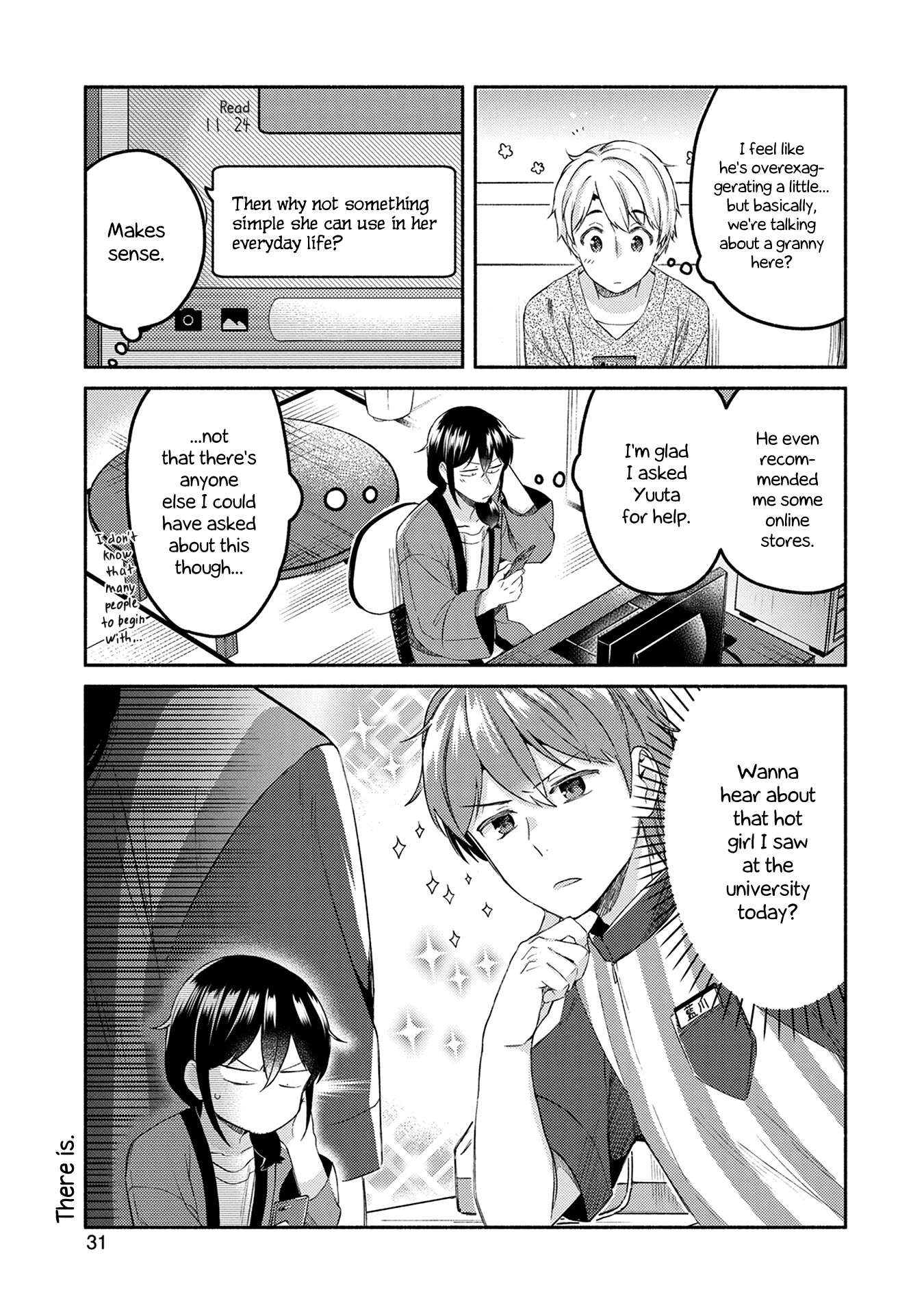 Mangaka-sensei to Zashiki Warashi Chapter 24 page 7 - Chapter 24