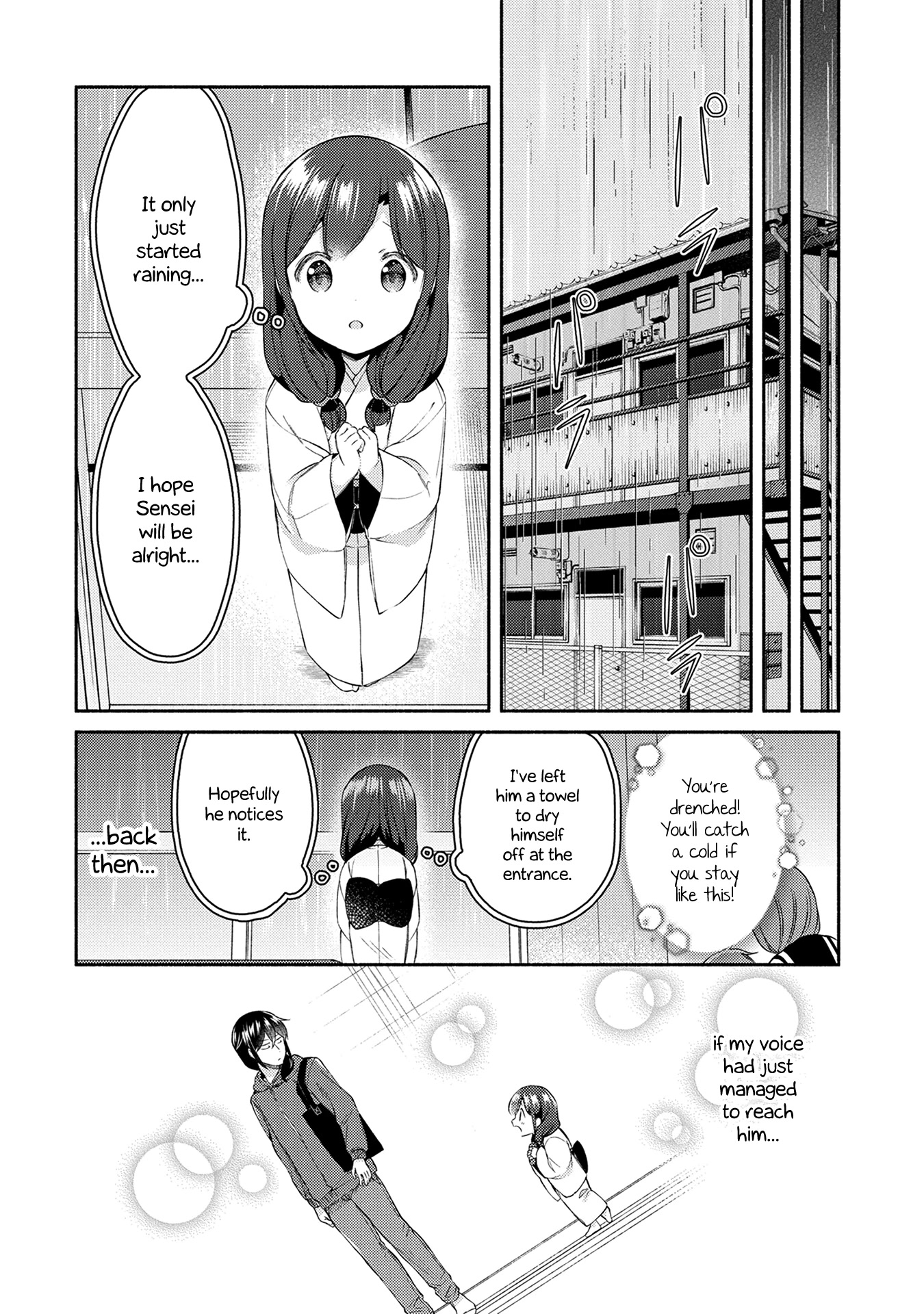 Mangaka-sensei to Zashiki Warashi Chapter 25 page 8 - Chapter 25