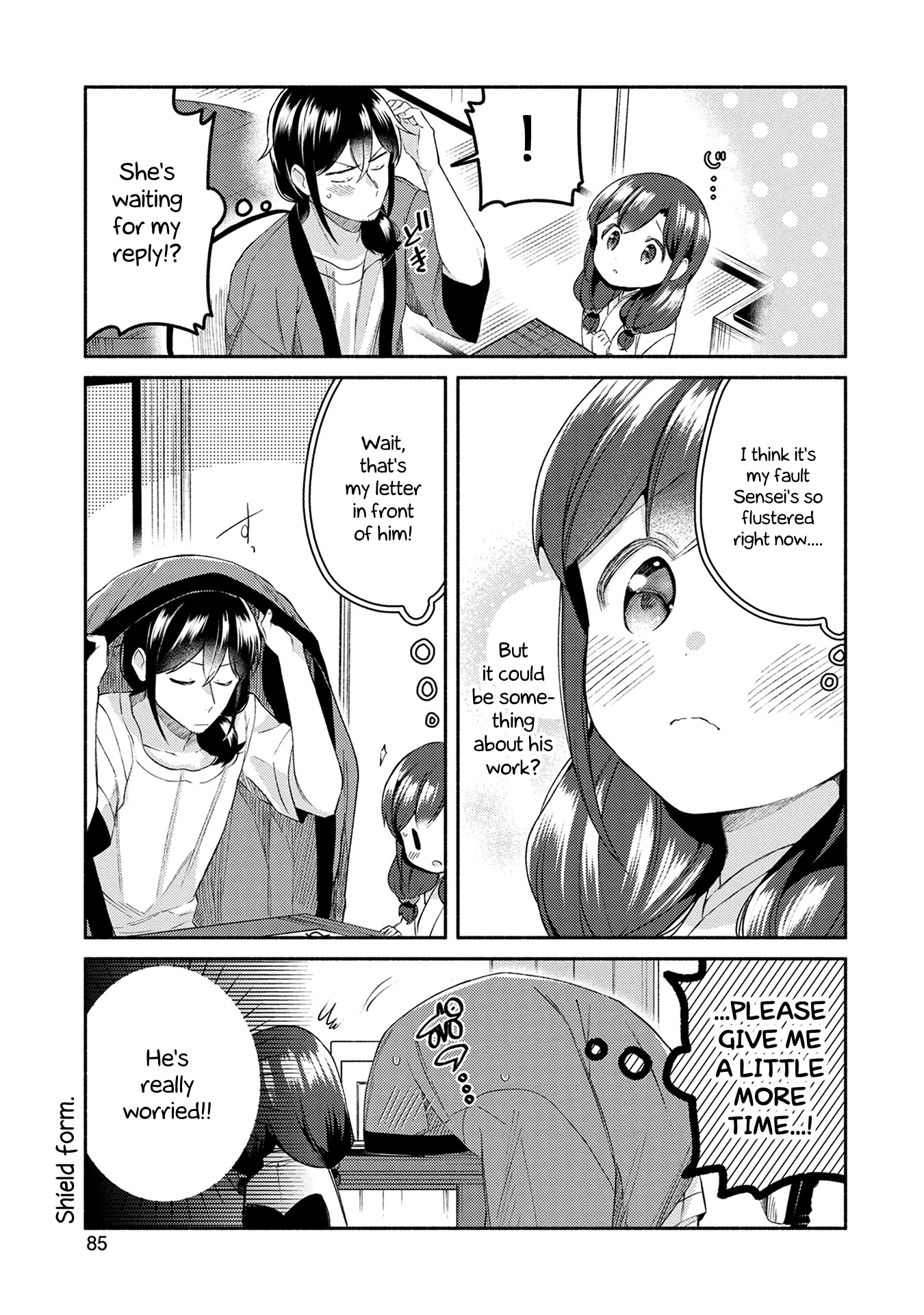 Mangaka-sensei to Zashiki Warashi Chapter 27 page 7 - Chapter 27