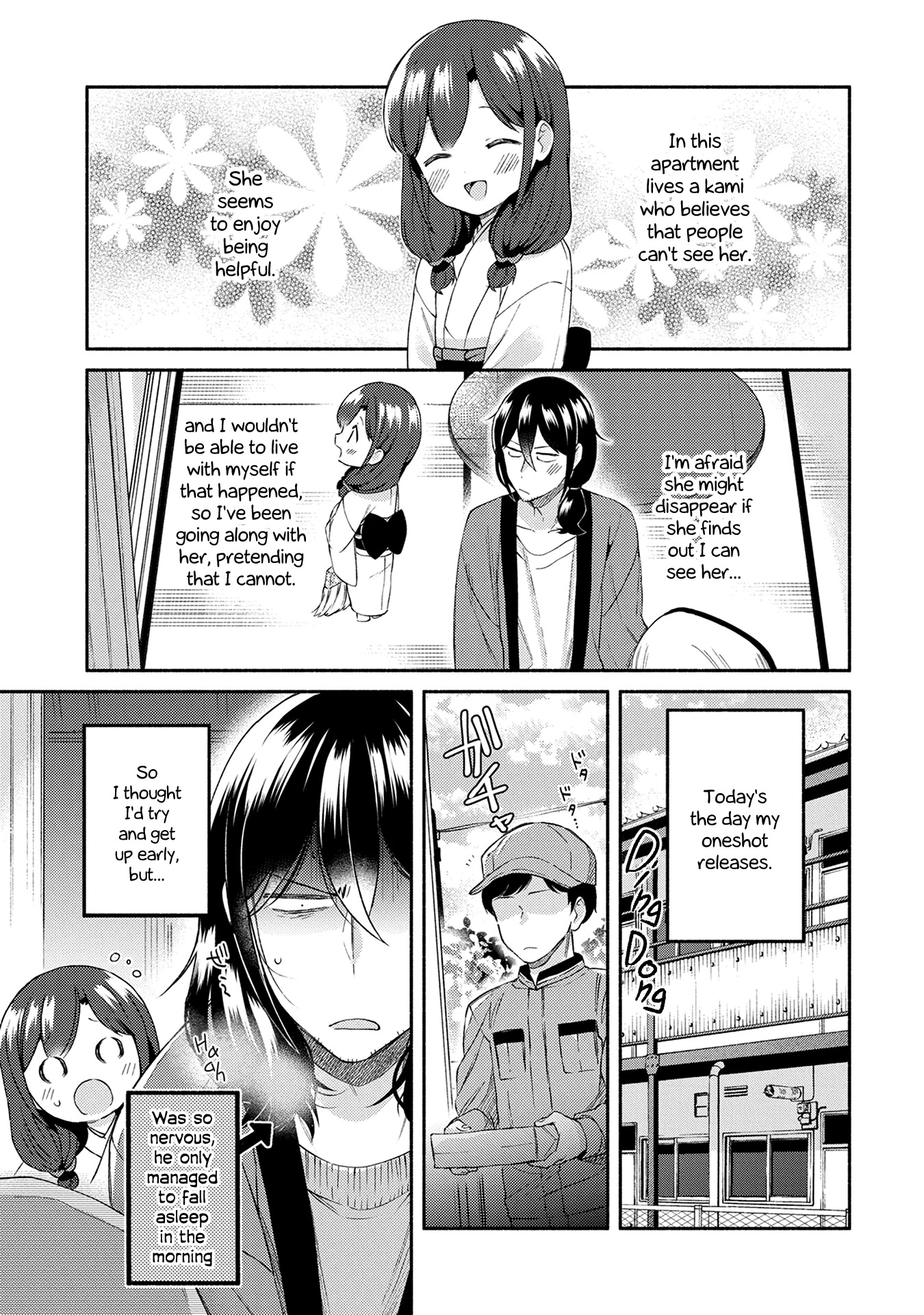 Mangaka-sensei to Zashiki Warashi Chapter 28 page 1 - Chapter 28