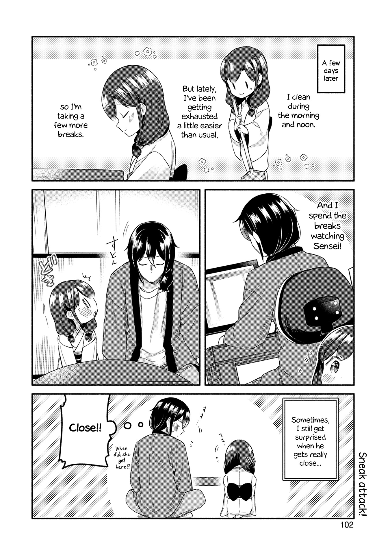 Mangaka-sensei to Zashiki Warashi Chapter 28 page 6 - Chapter 28