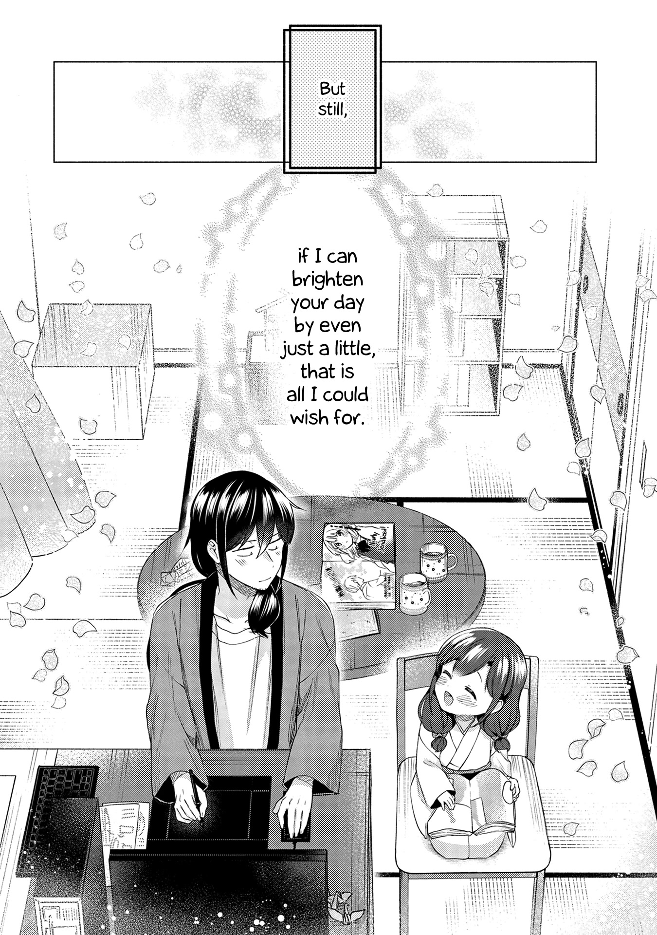 Mangaka-sensei to Zashiki Warashi Chapter 29 page 30 - Chapter 29 [END]