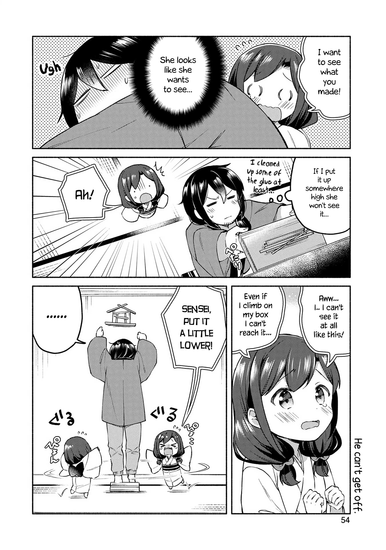 Mangaka-sensei to Zashiki Warashi Chapter 3 page 10 - Chapter 3