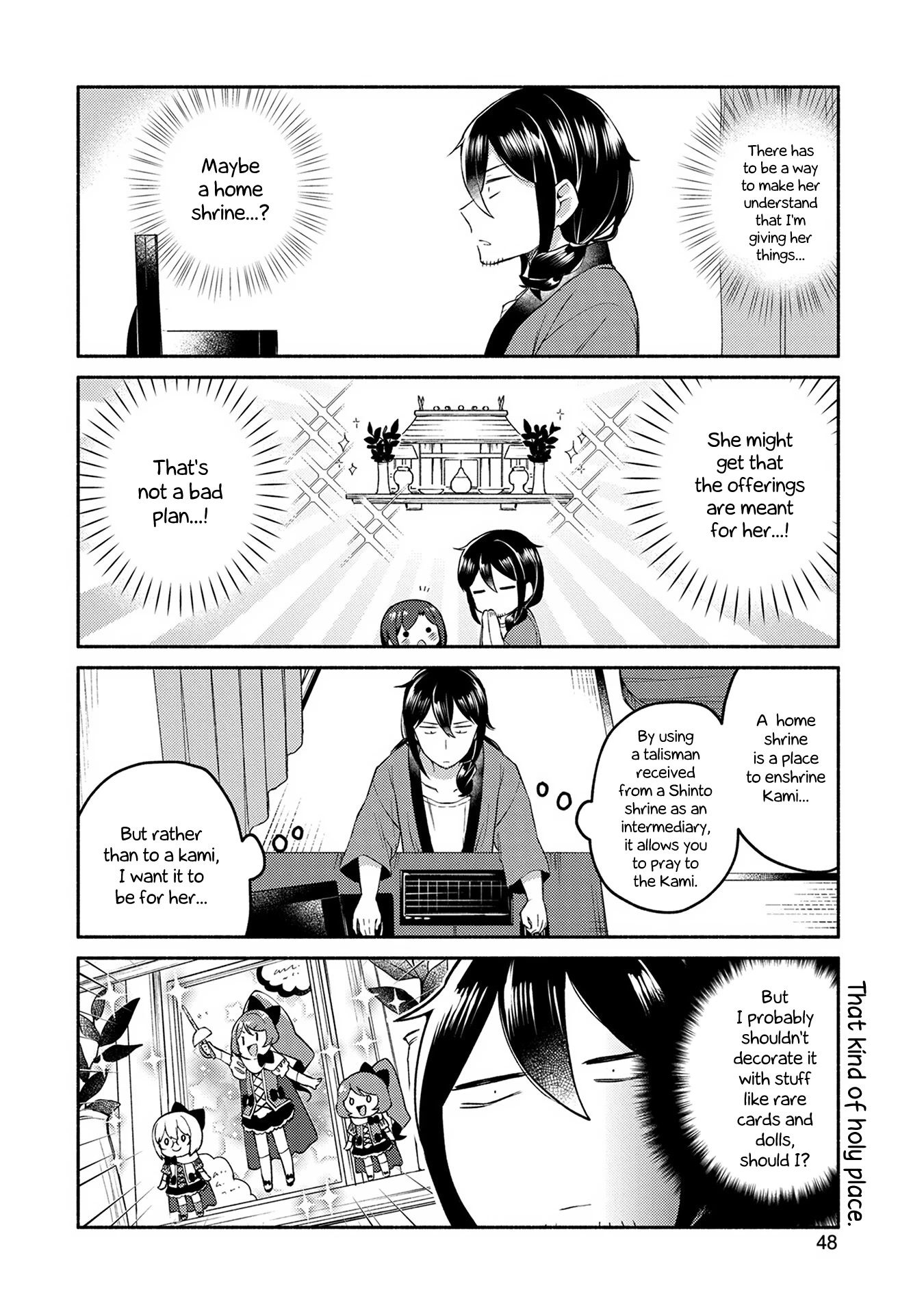 Mangaka-sensei to Zashiki Warashi Chapter 3 page 4 - Chapter 3