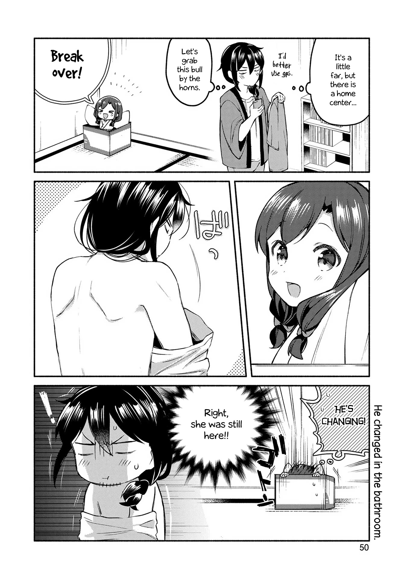 Mangaka-sensei to Zashiki Warashi Chapter 3 page 6 - Chapter 3