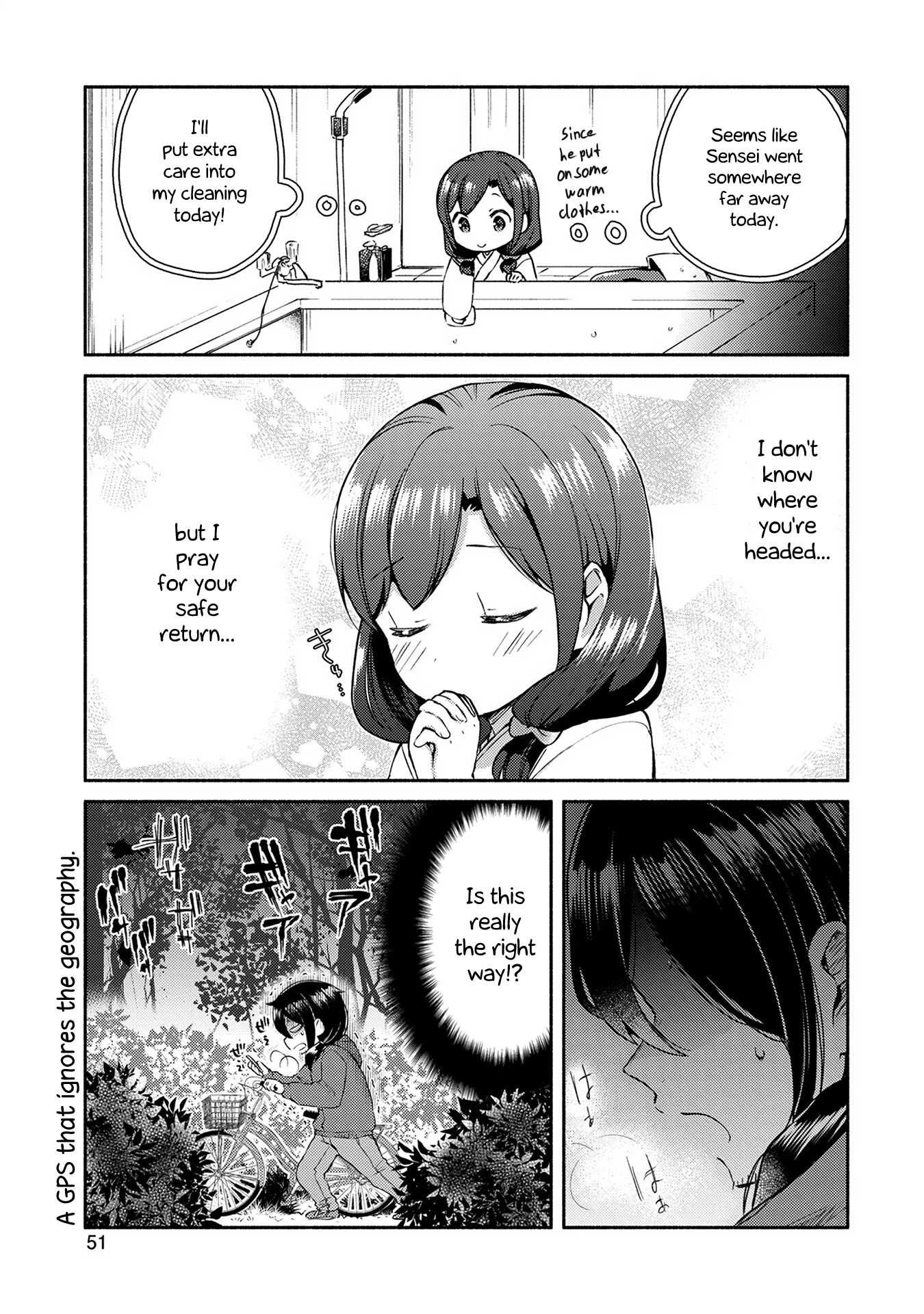 Mangaka-sensei to Zashiki Warashi Chapter 3 page 7 - Chapter 3