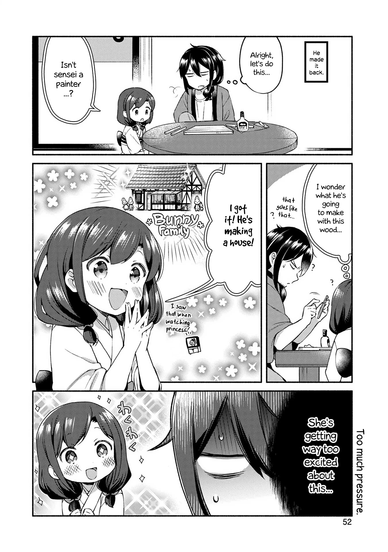 Mangaka-sensei to Zashiki Warashi Chapter 3 page 8 - Chapter 3