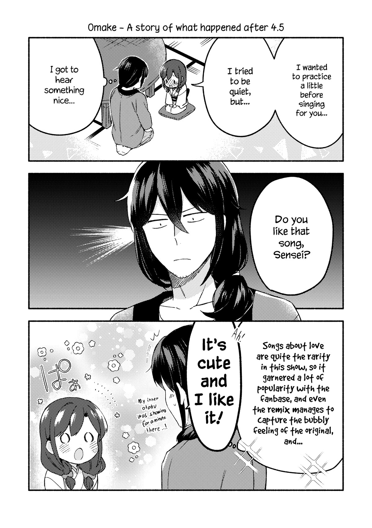 Mangaka-sensei to Zashiki Warashi Chapter 30 page 39 - Chapter 30: Sakka-san to Zashiki Warashi no Manga Sono Ato no Ohanashi