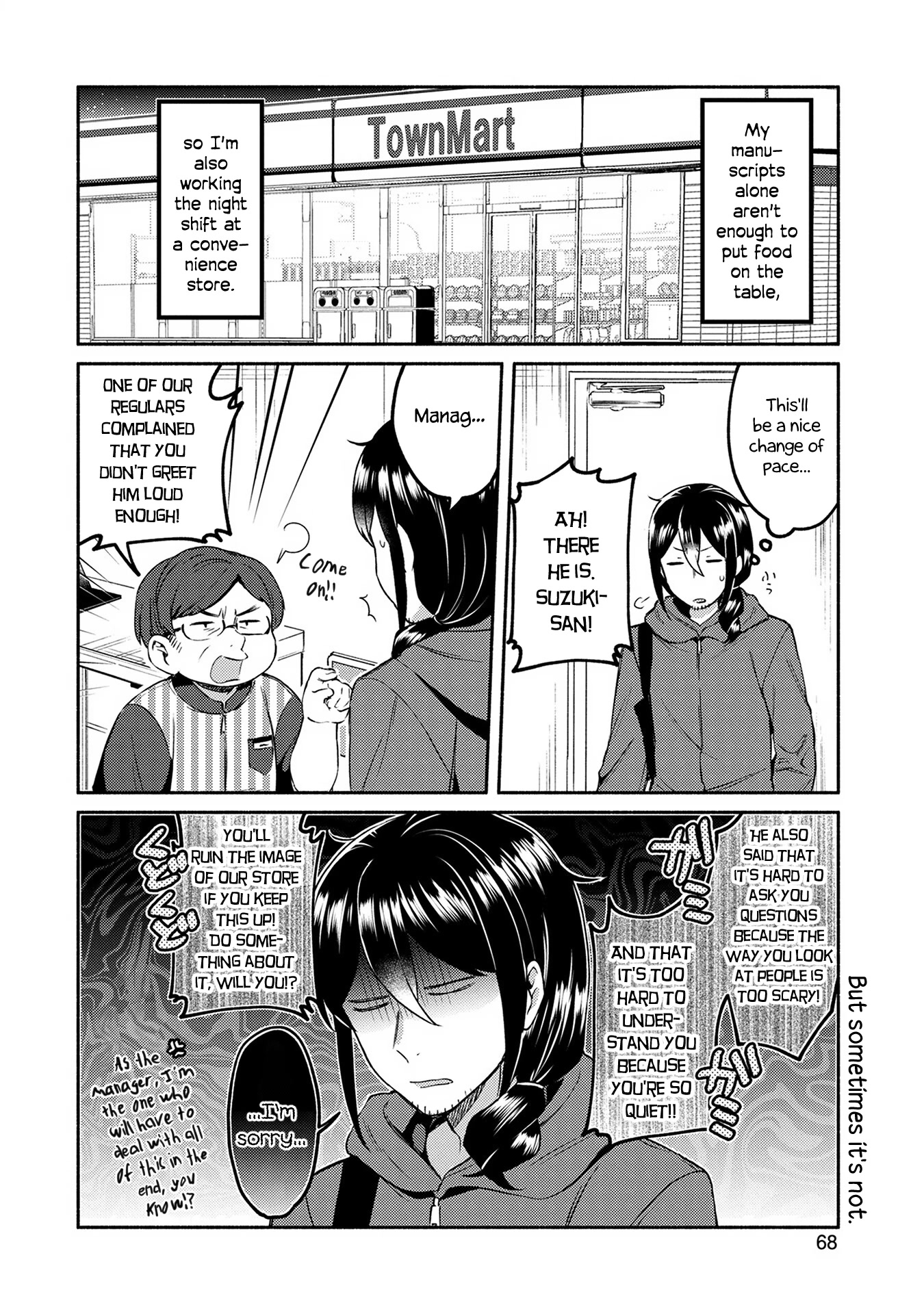 Mangaka-sensei to Zashiki Warashi Chapter 4 page 4 - Chapter 4