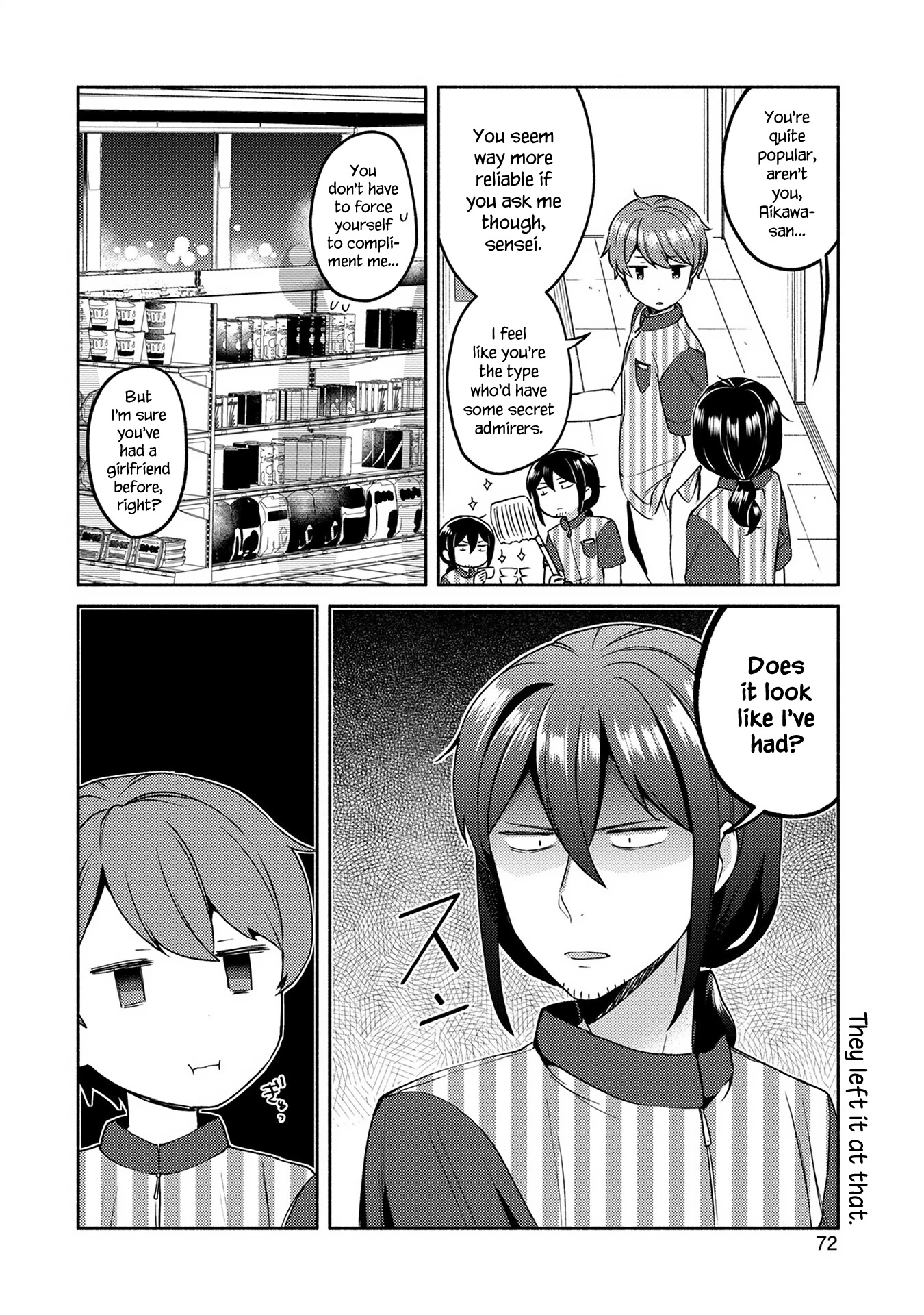 Mangaka-sensei to Zashiki Warashi Chapter 4 page 8 - Chapter 4