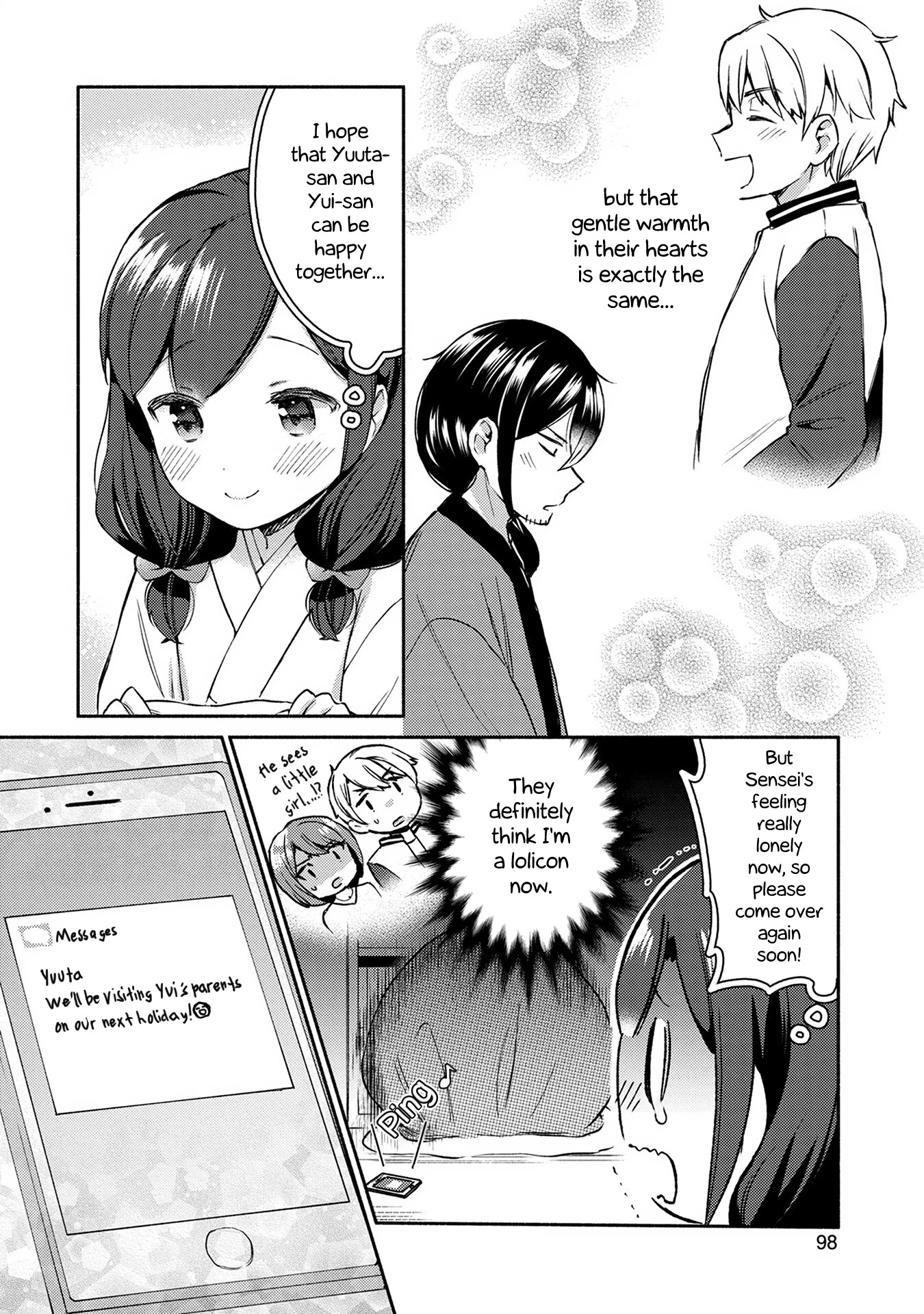 Mangaka-sensei to Zashiki Warashi Chapter 5 page 18 - Chapter 5