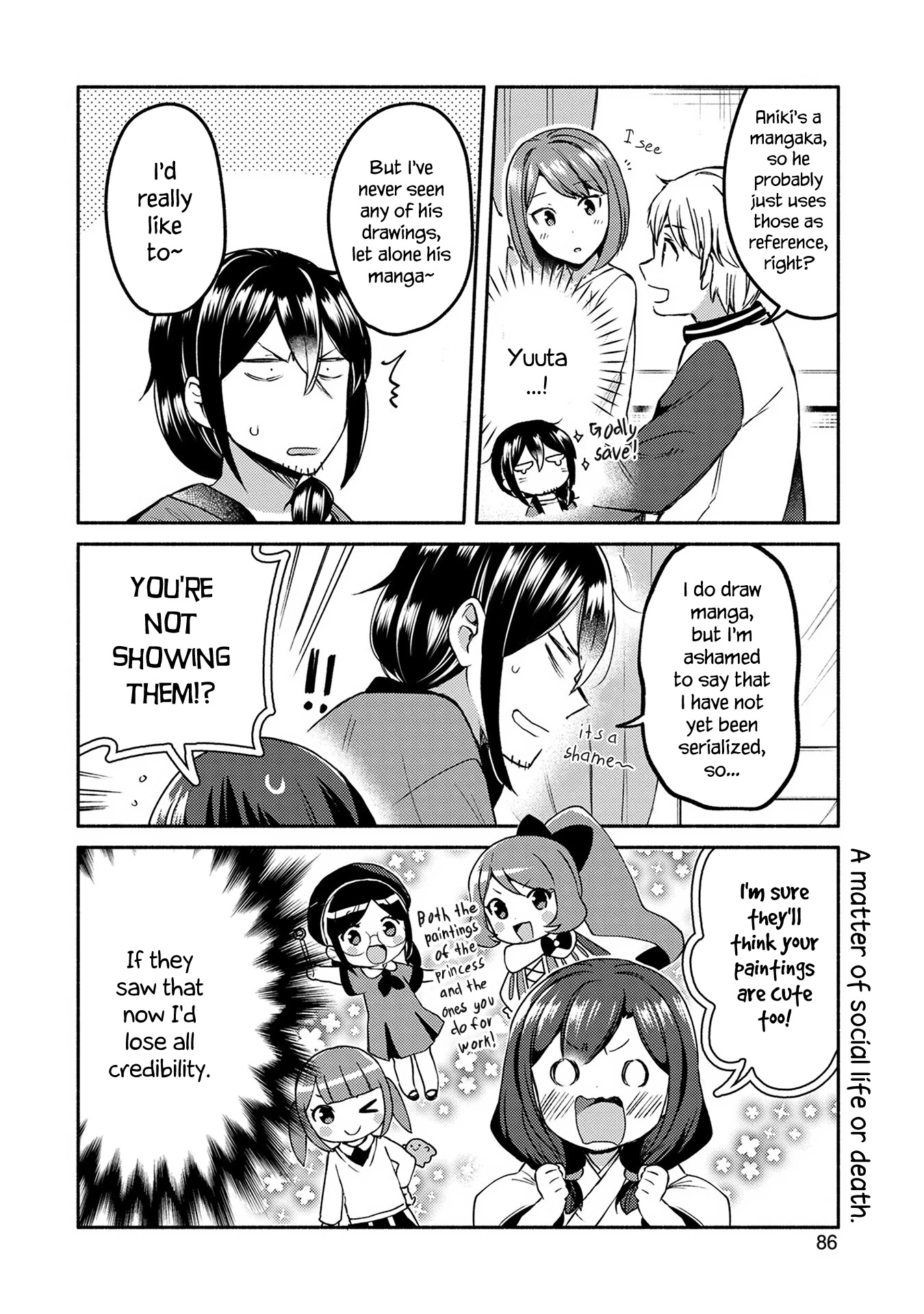 Mangaka-sensei to Zashiki Warashi Chapter 5 page 6 - Chapter 5