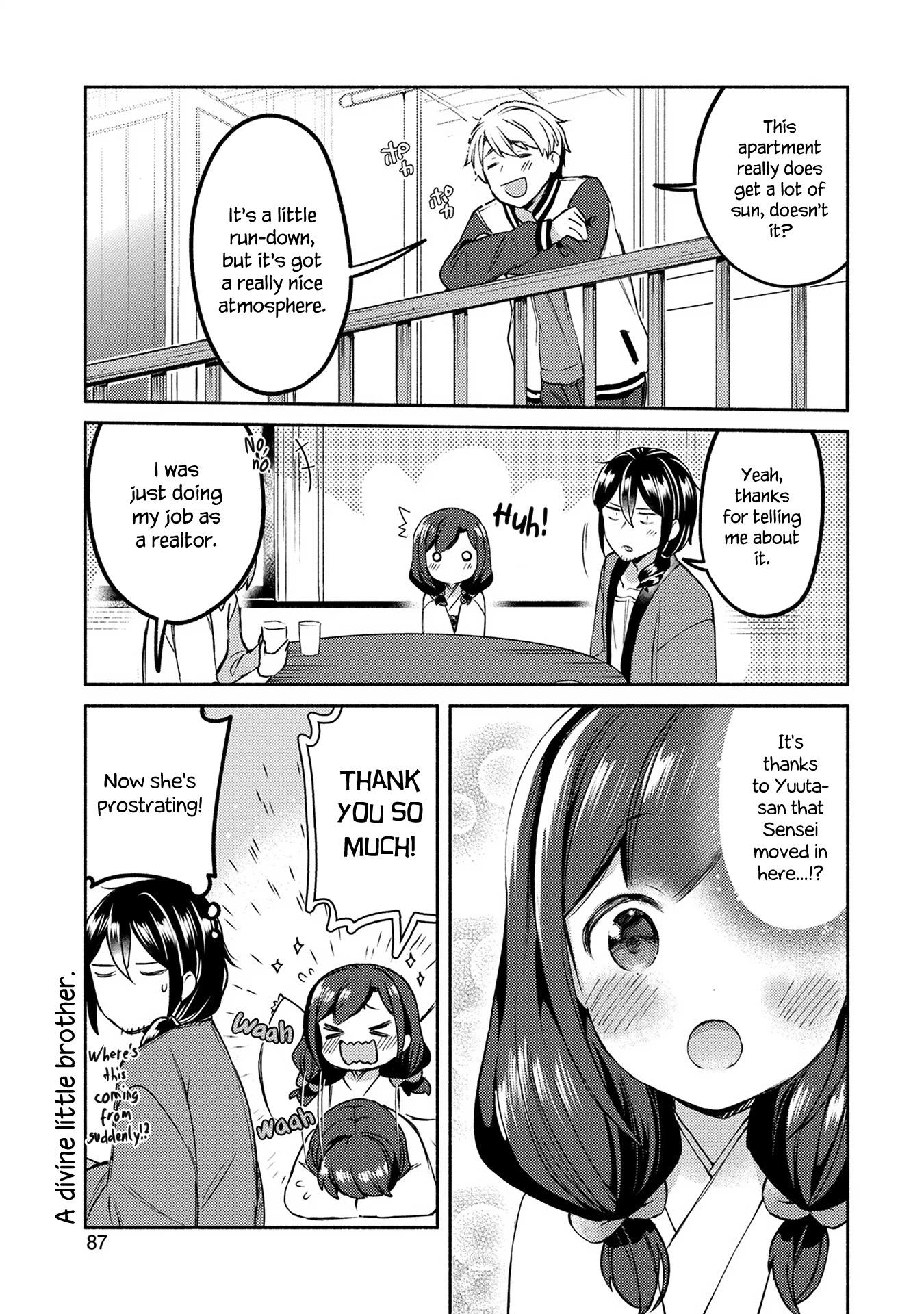 Mangaka-sensei to Zashiki Warashi Chapter 5 page 7 - Chapter 5