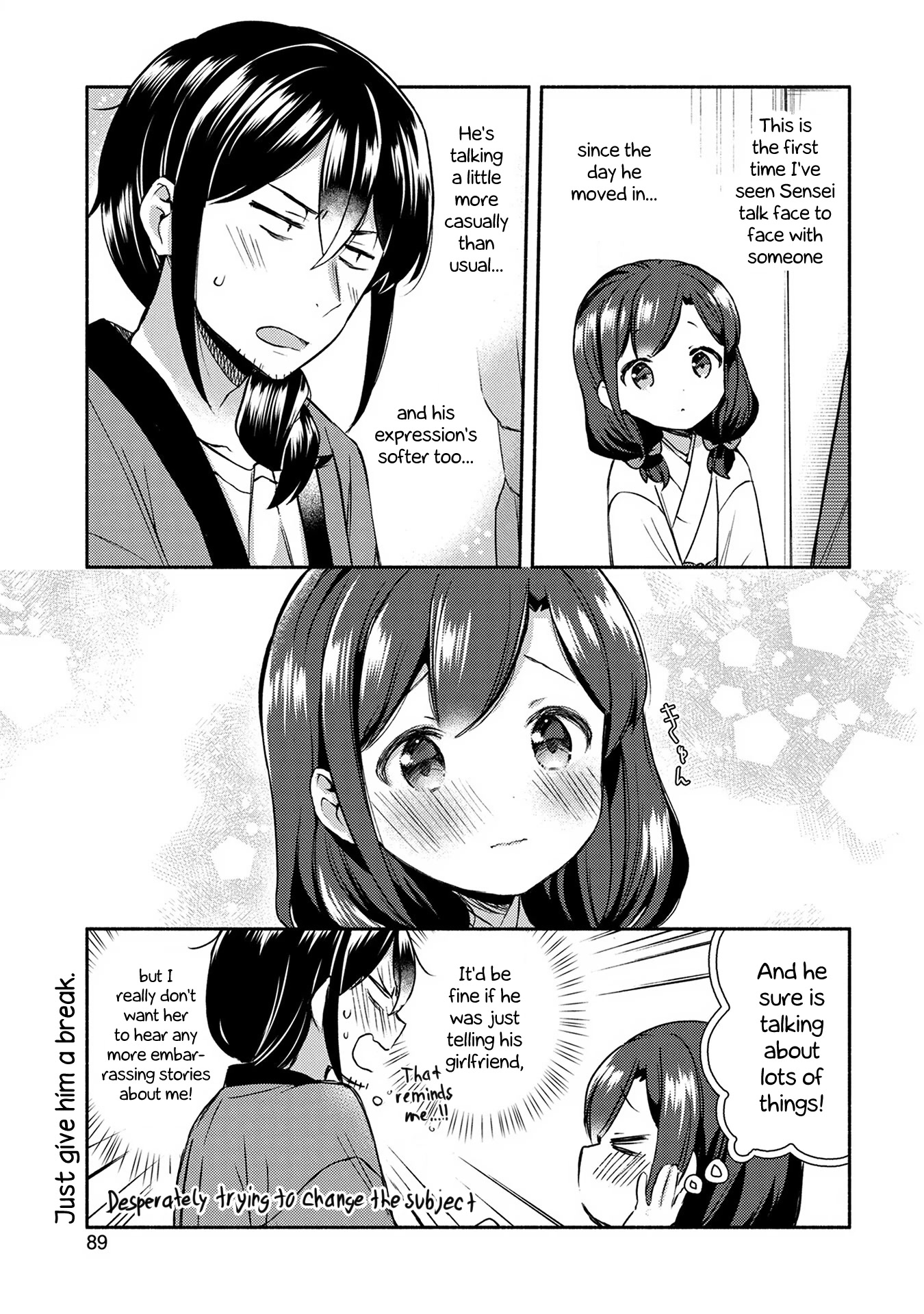 Mangaka-sensei to Zashiki Warashi Chapter 5 page 9 - Chapter 5