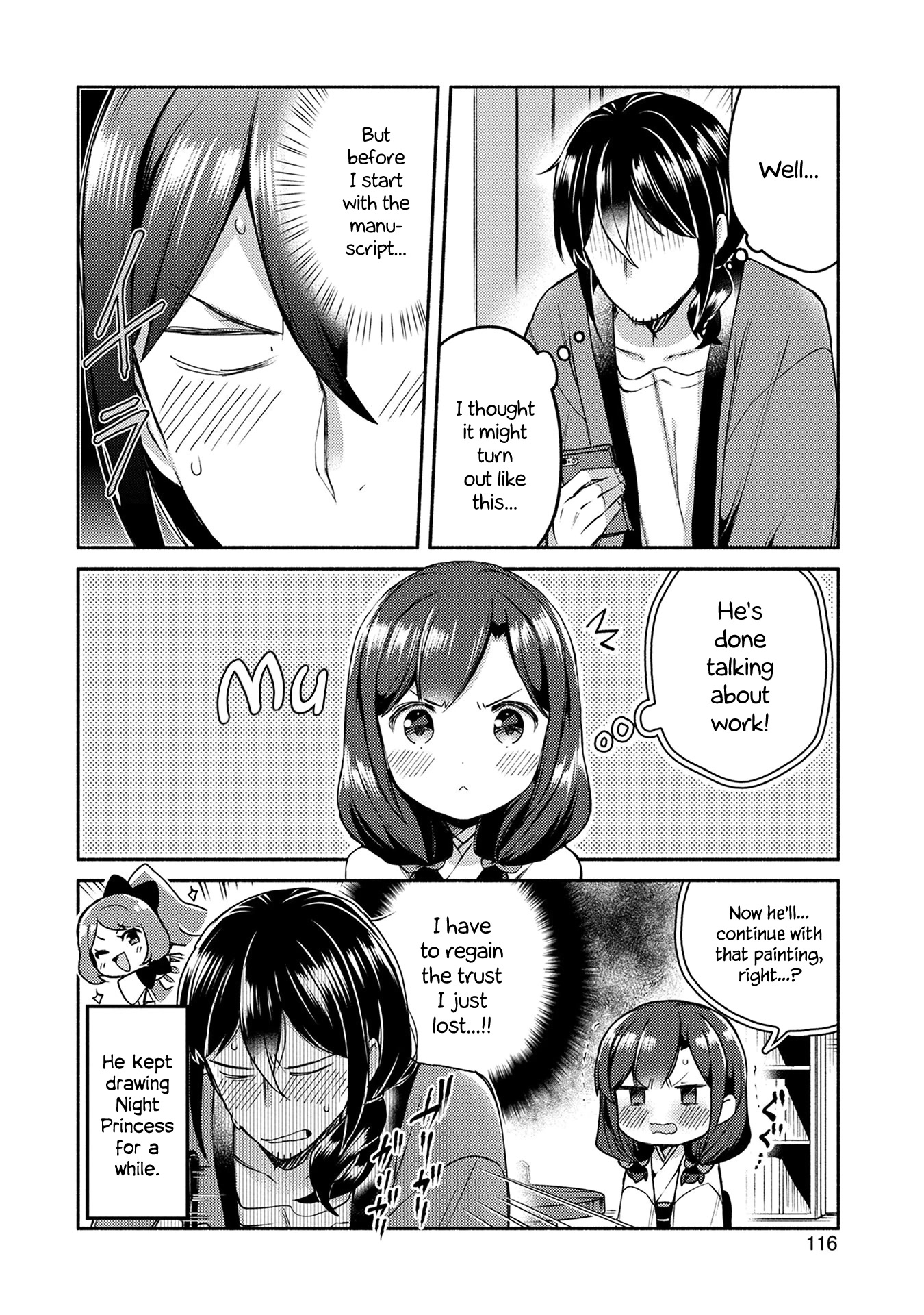 Mangaka-sensei to Zashiki Warashi Chapter 6 page 16 - Chapter 6