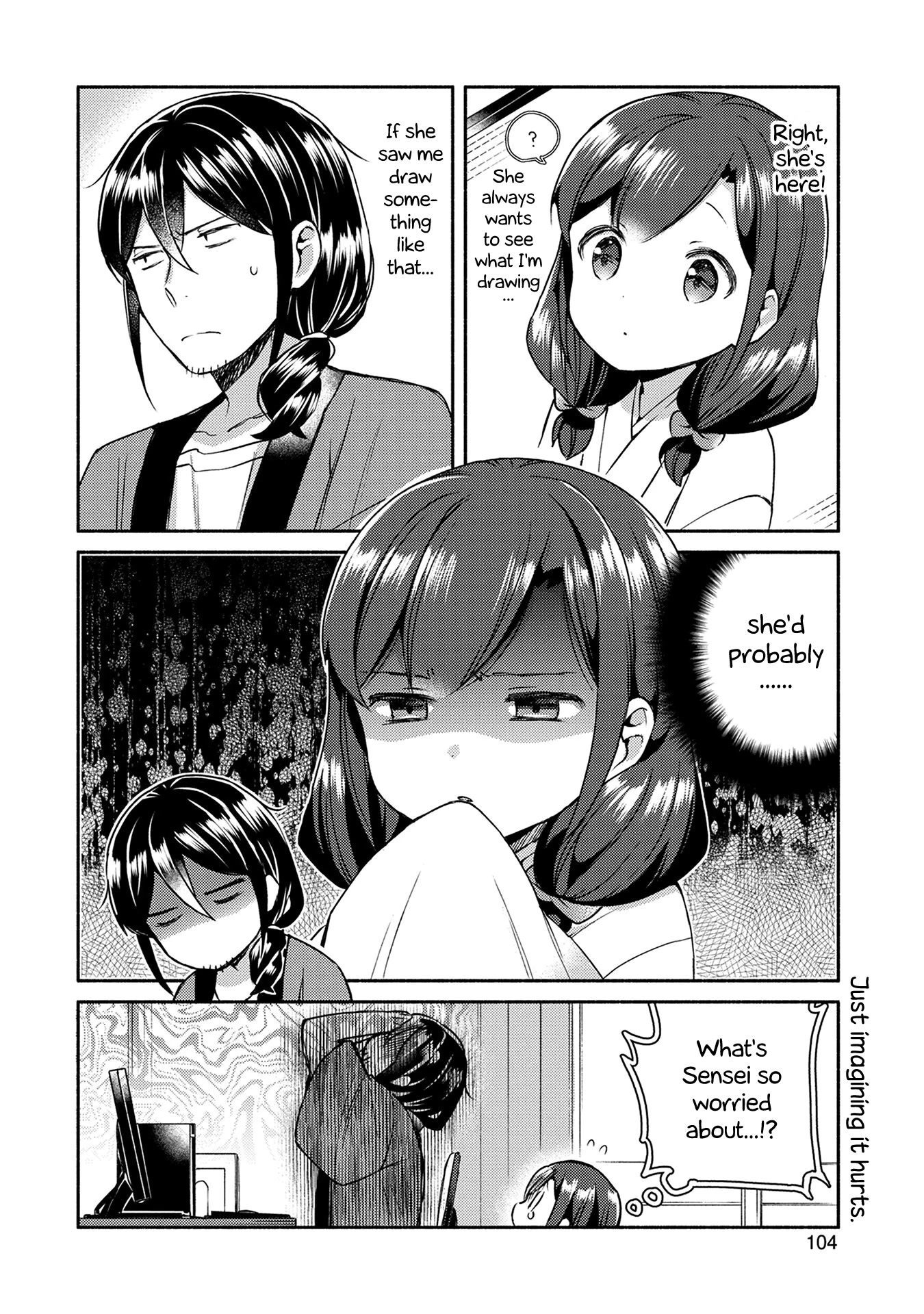 Mangaka-sensei to Zashiki Warashi Chapter 6 page 4 - Chapter 6