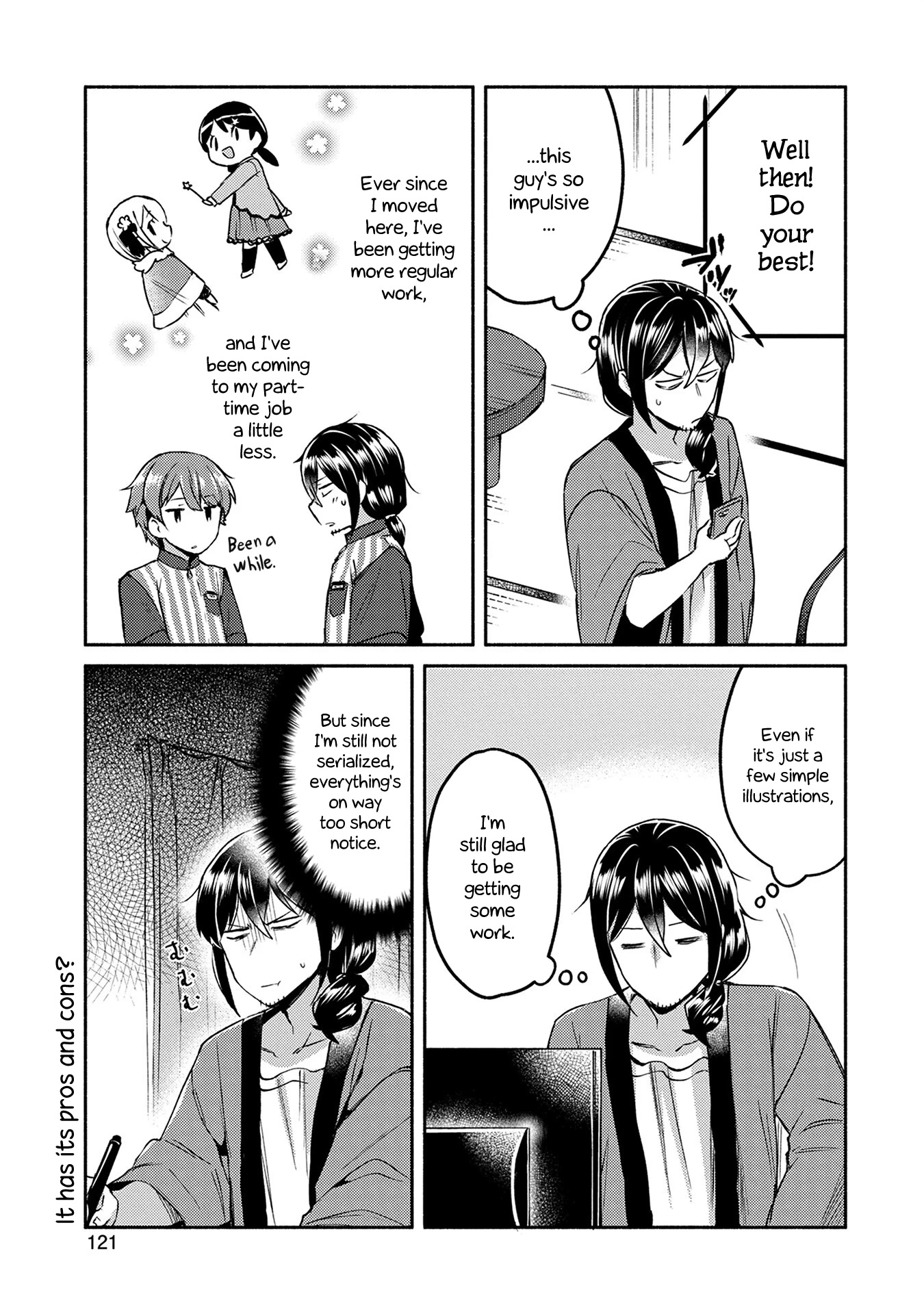 Mangaka-sensei to Zashiki Warashi Chapter 7 page 3 - Chapter 7