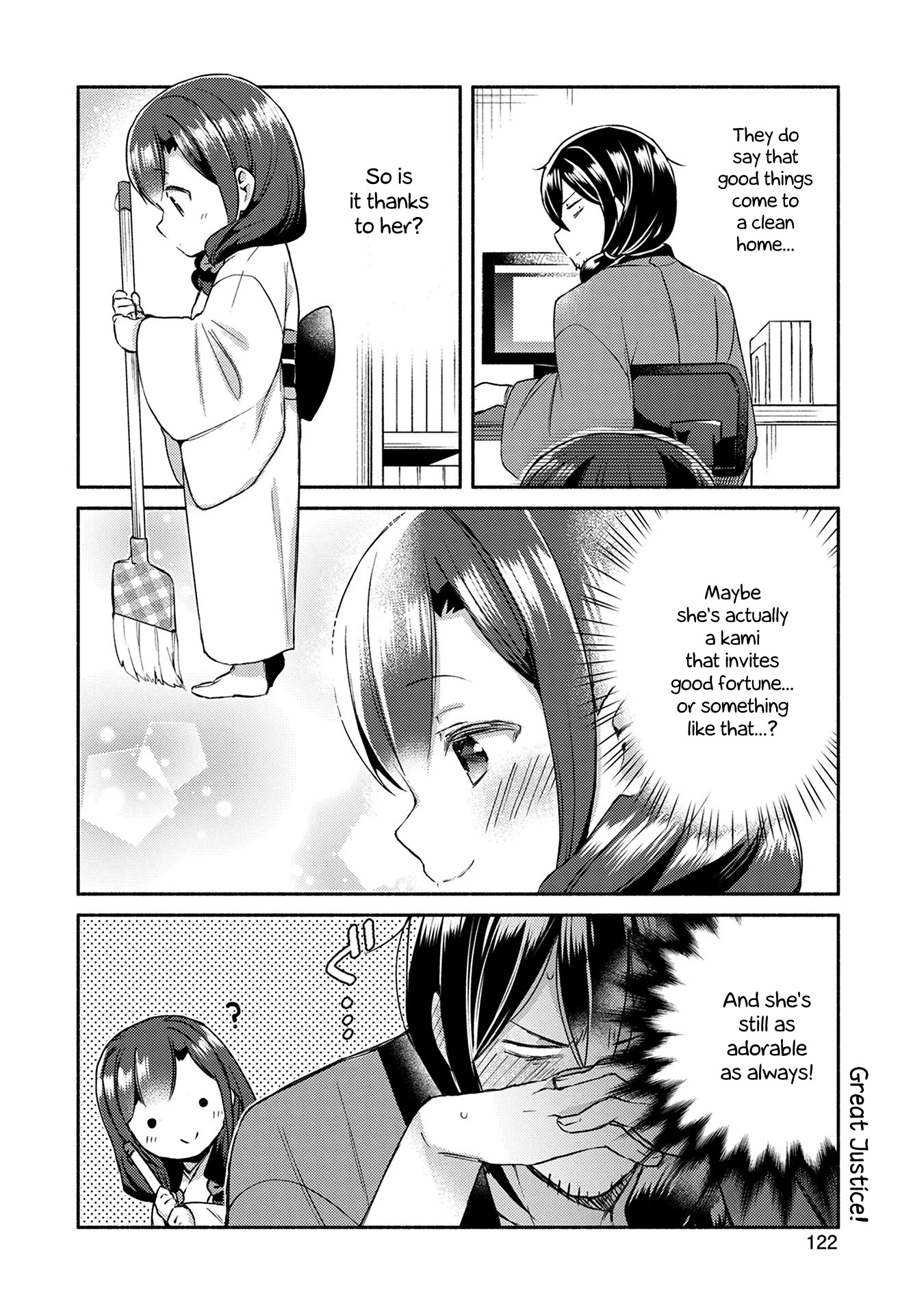 Mangaka-sensei to Zashiki Warashi Chapter 7 page 4 - Chapter 7